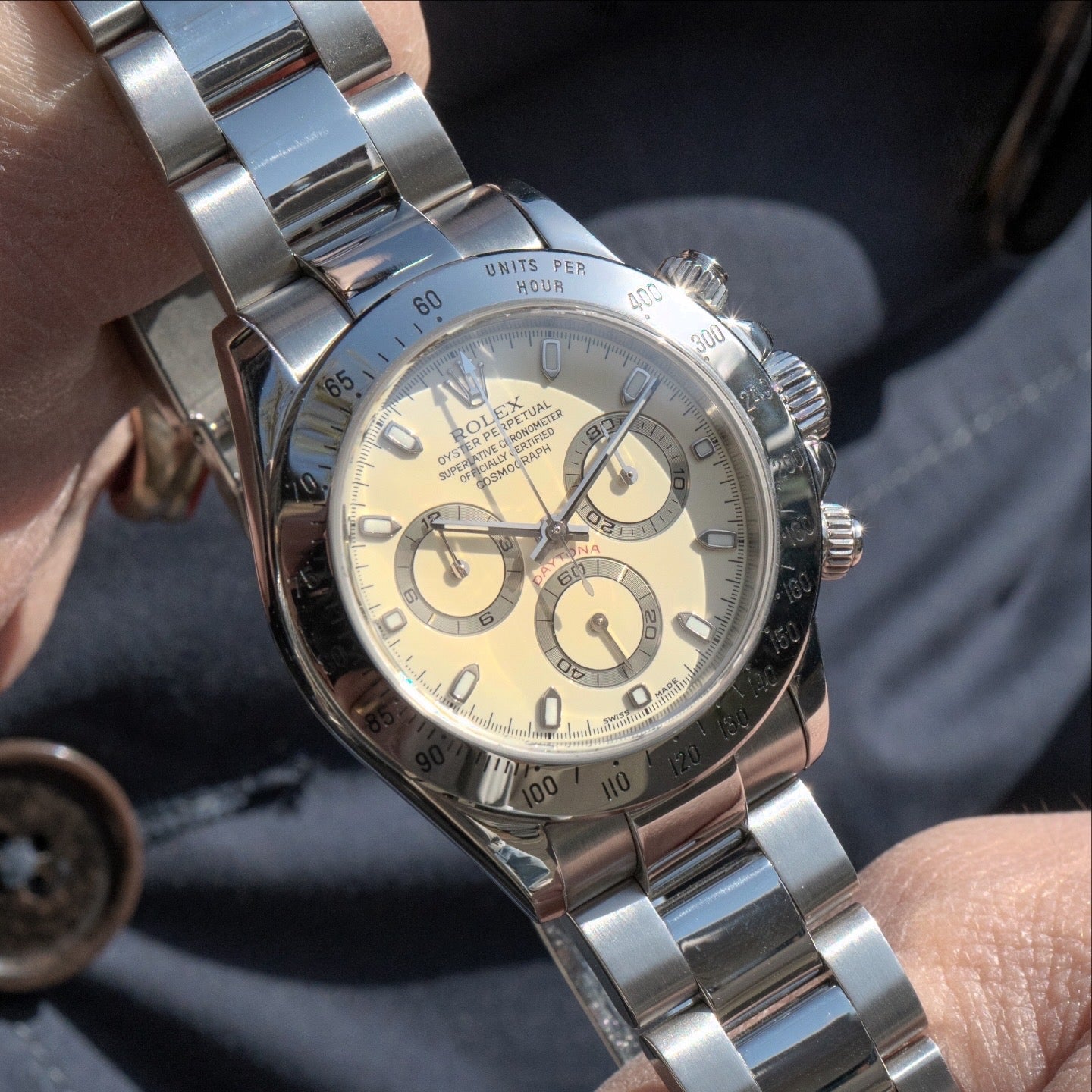 Rolex Cosmograph Daytona - 116520 Panna Dial