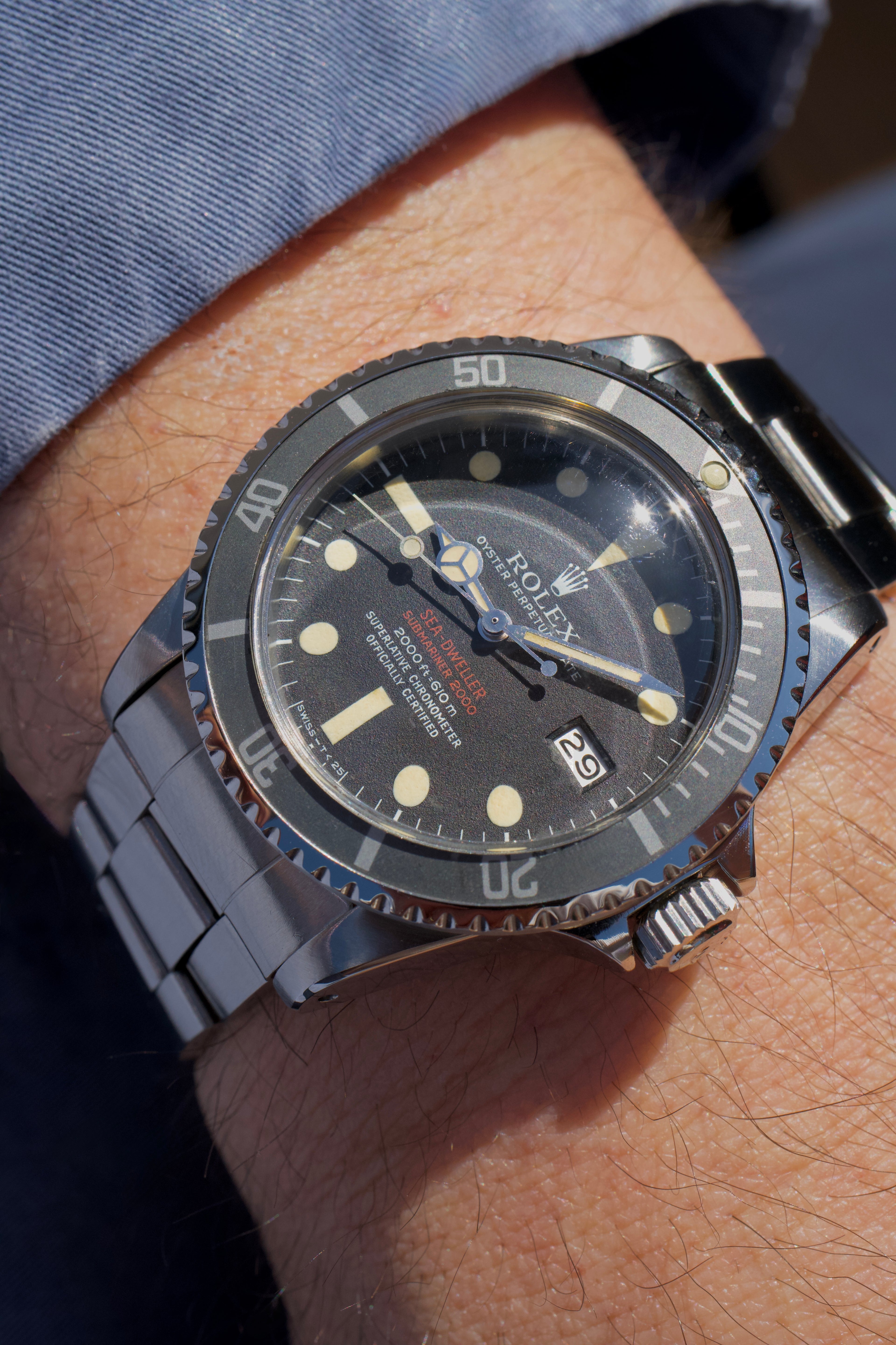 Rolex Sea-Dweller - 1665 Double Red - MK3 Dial 1972