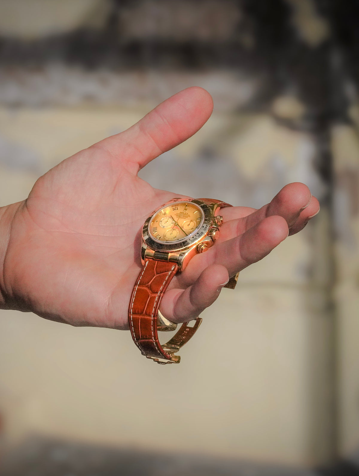 Rolex Daytona - 116518 Yellow Mother of Pearl Dial 2002
