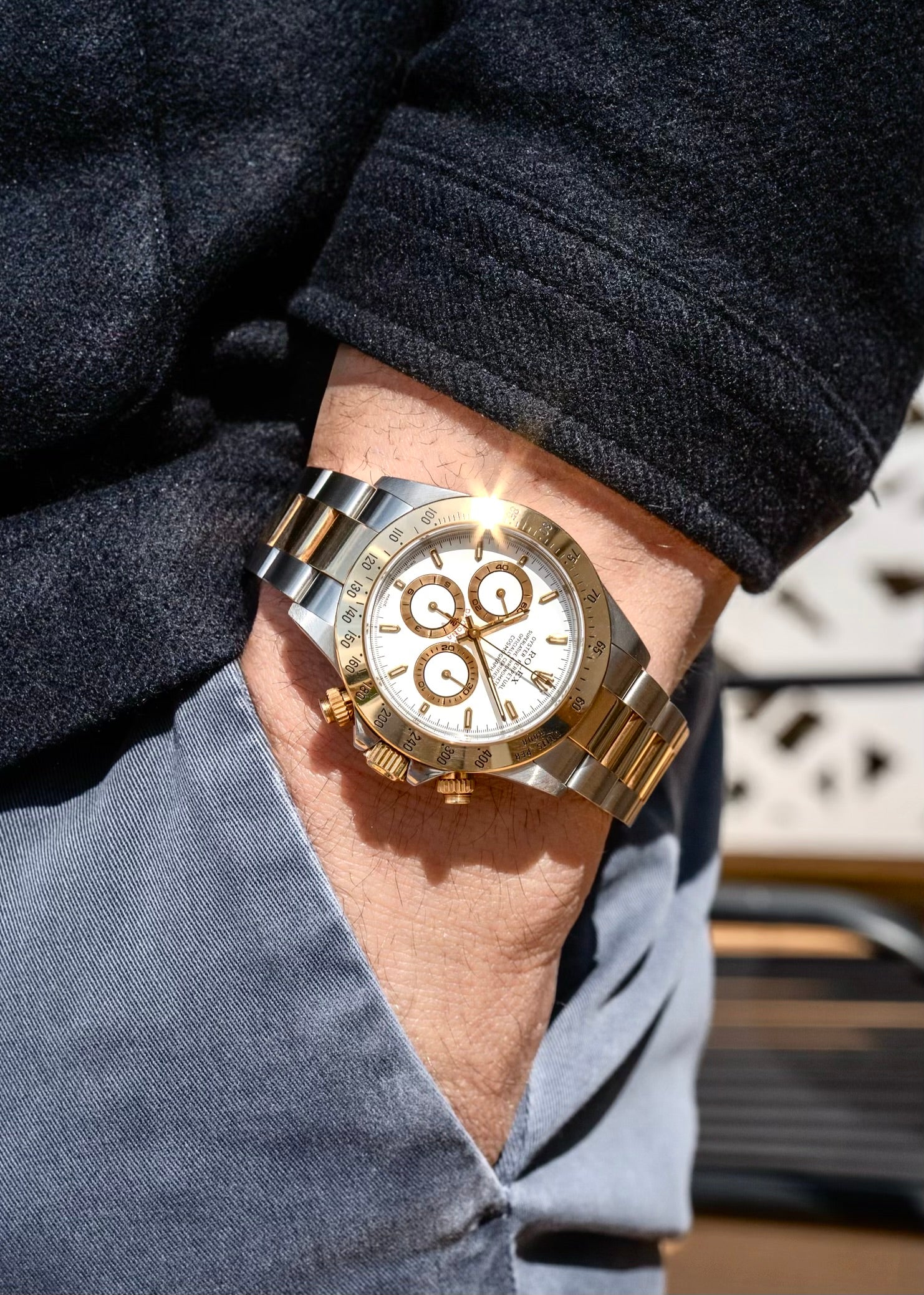 Rolex Zenith Daytona - 16523 White Dial