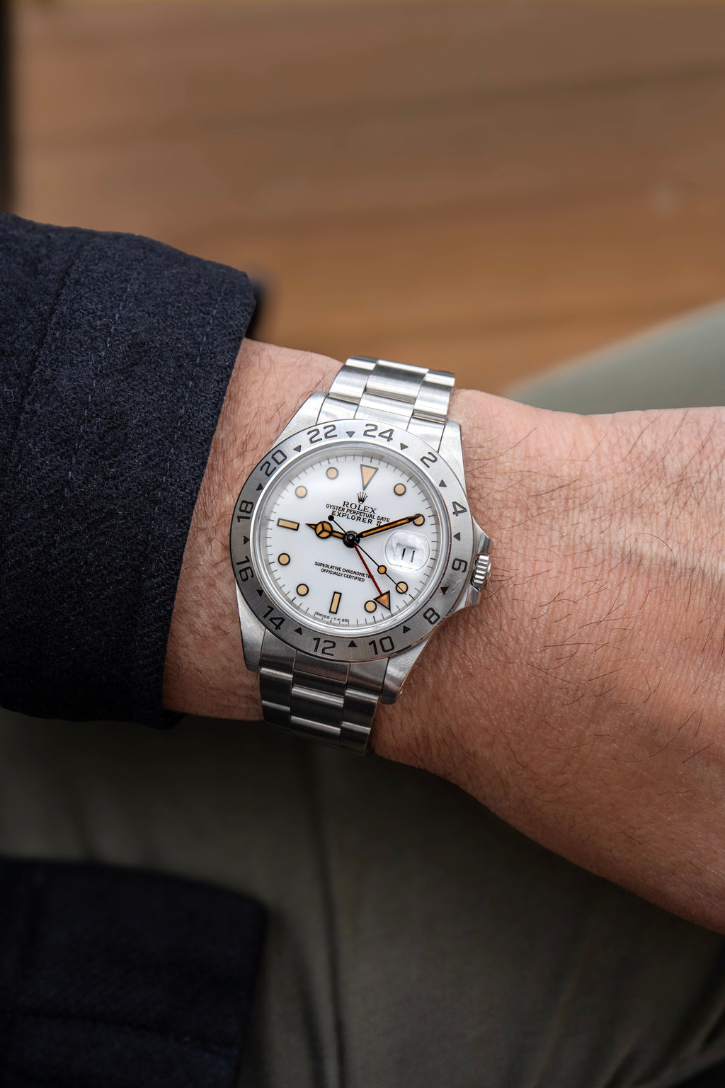 Rolex Explorer II - 16570 - Chi Chi Dial