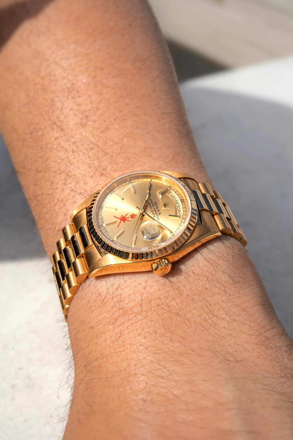 Rolex Day-Date - 18238 Double Quick Set - Royal Khanjar