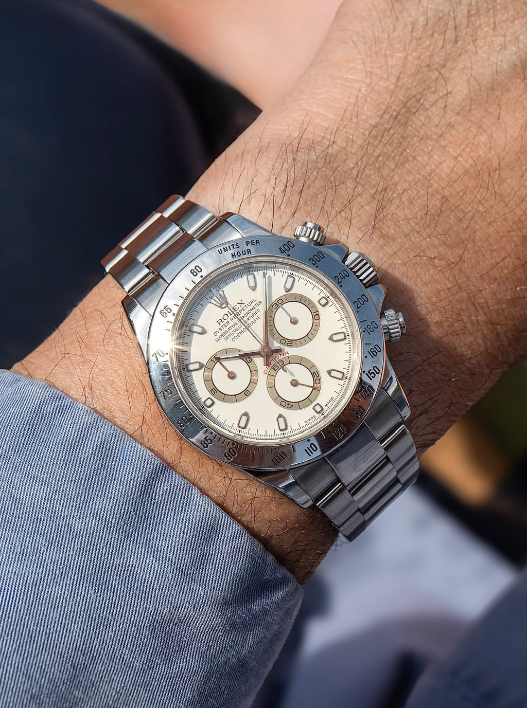 Rolex Cosmograph Daytona - 116520 - Panna Dial