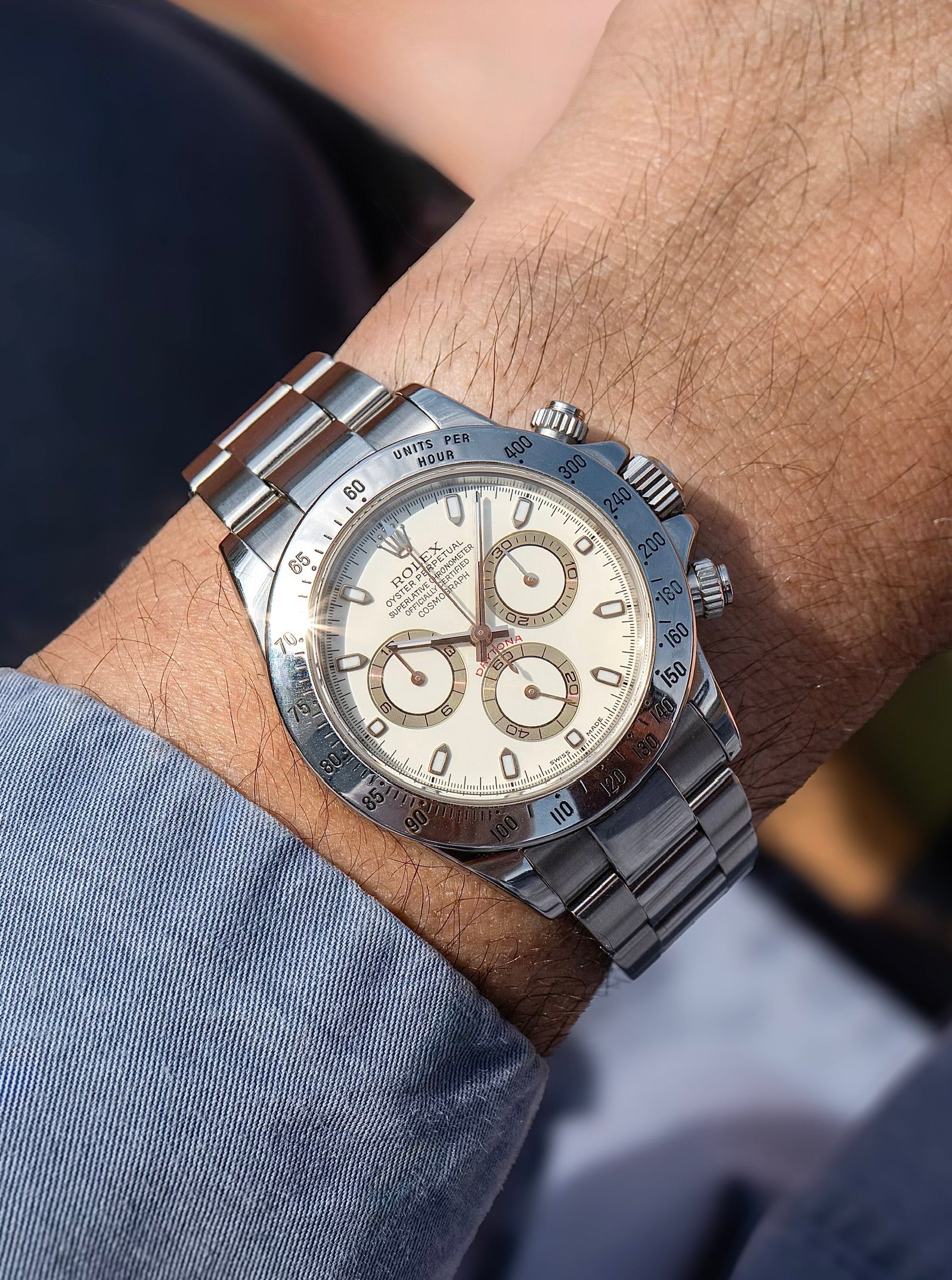 Rolex Cosmograph Daytona - 116520 - Panna Dial