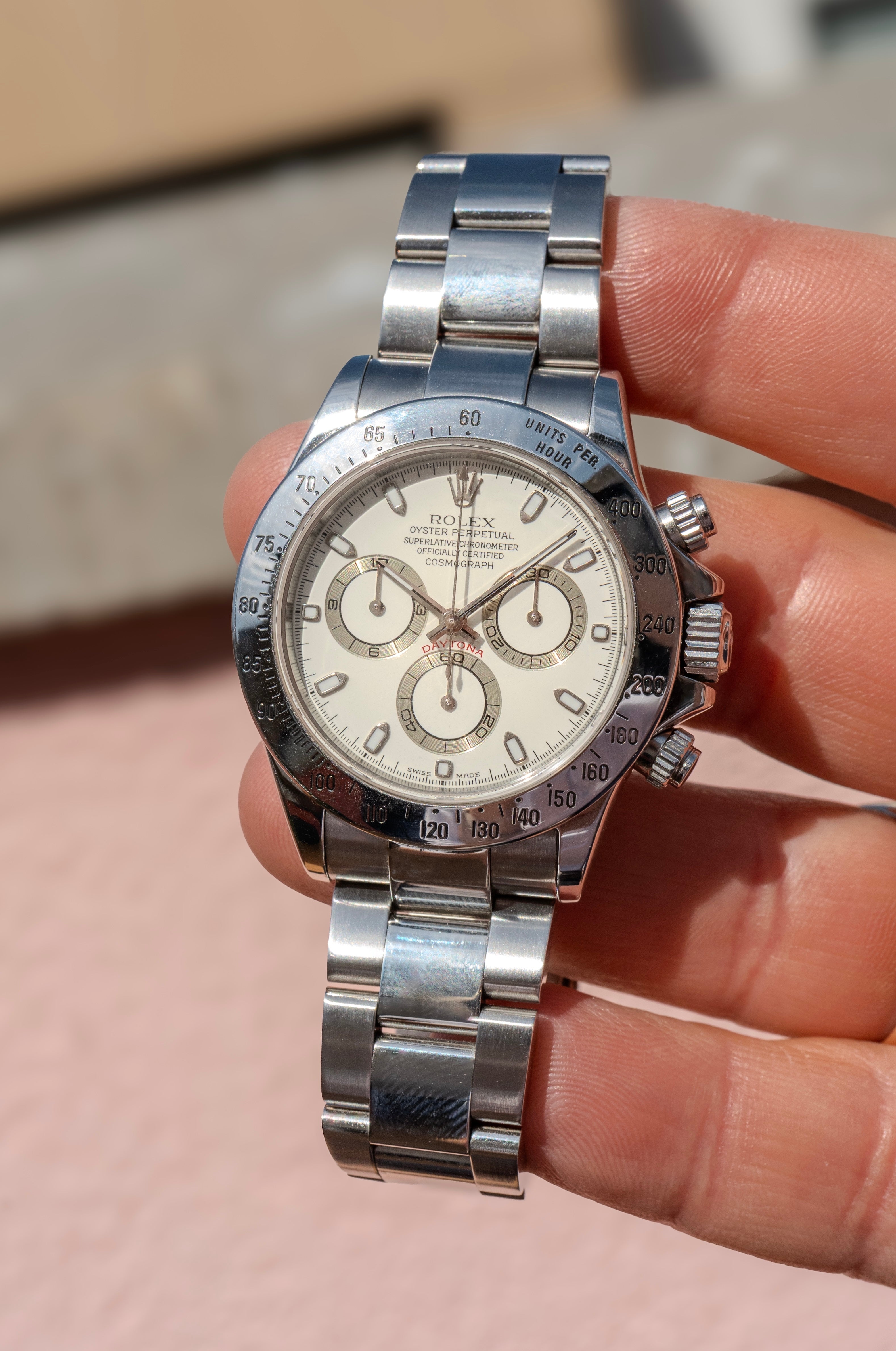 Rolex Cosmograph Daytona - 116520 - Panna Dial