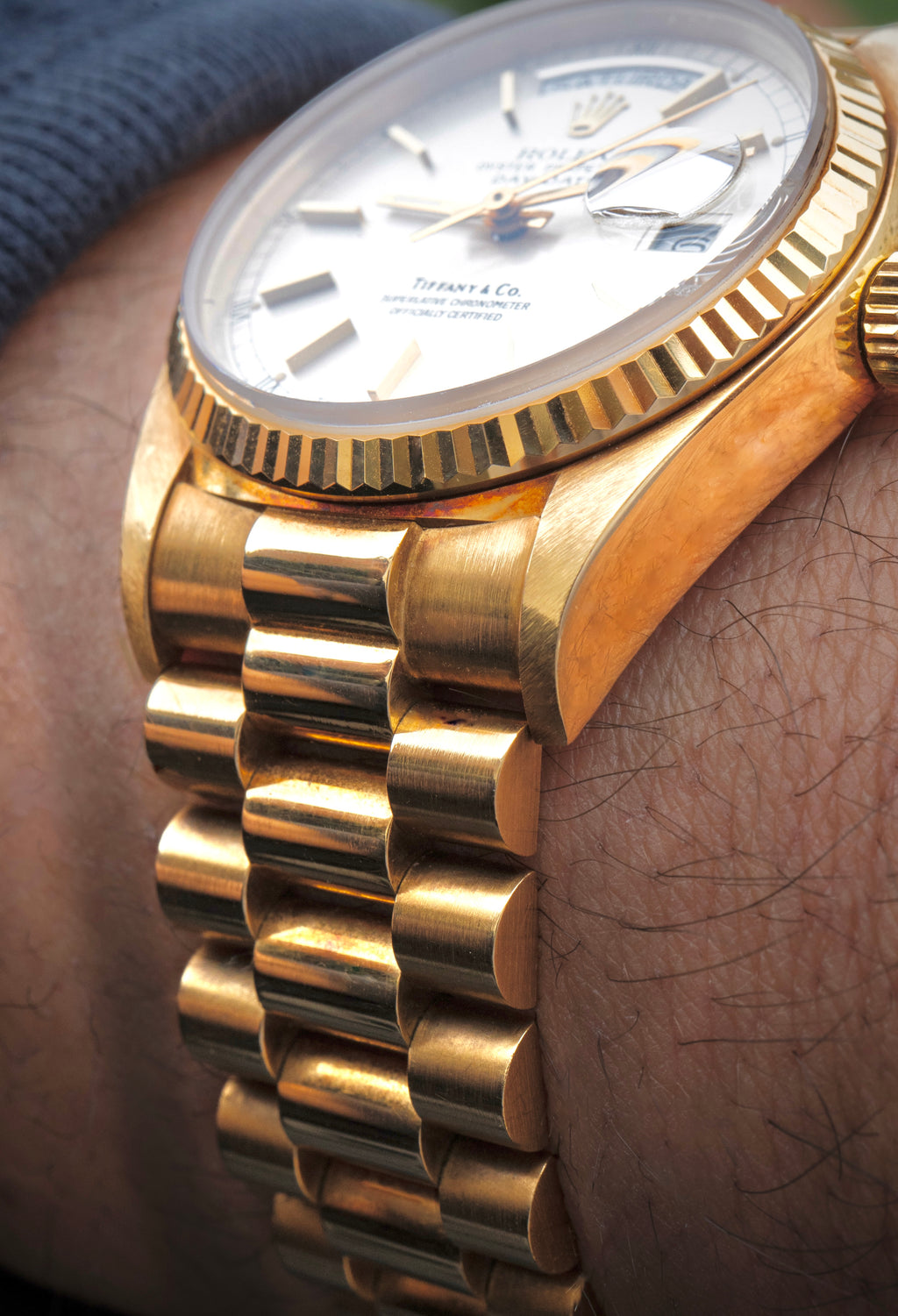Rolex Day-Date - 18038 Tiffany & Co Signed 1987