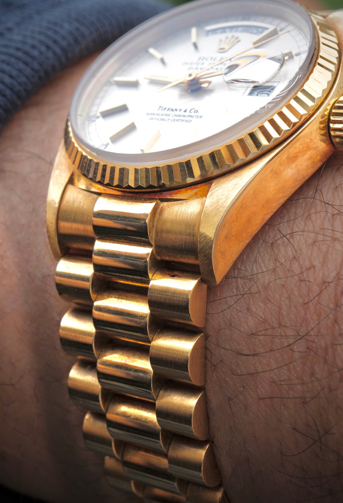 Rolex Day-Date - 18038 Tiffany & Co Signed 1987