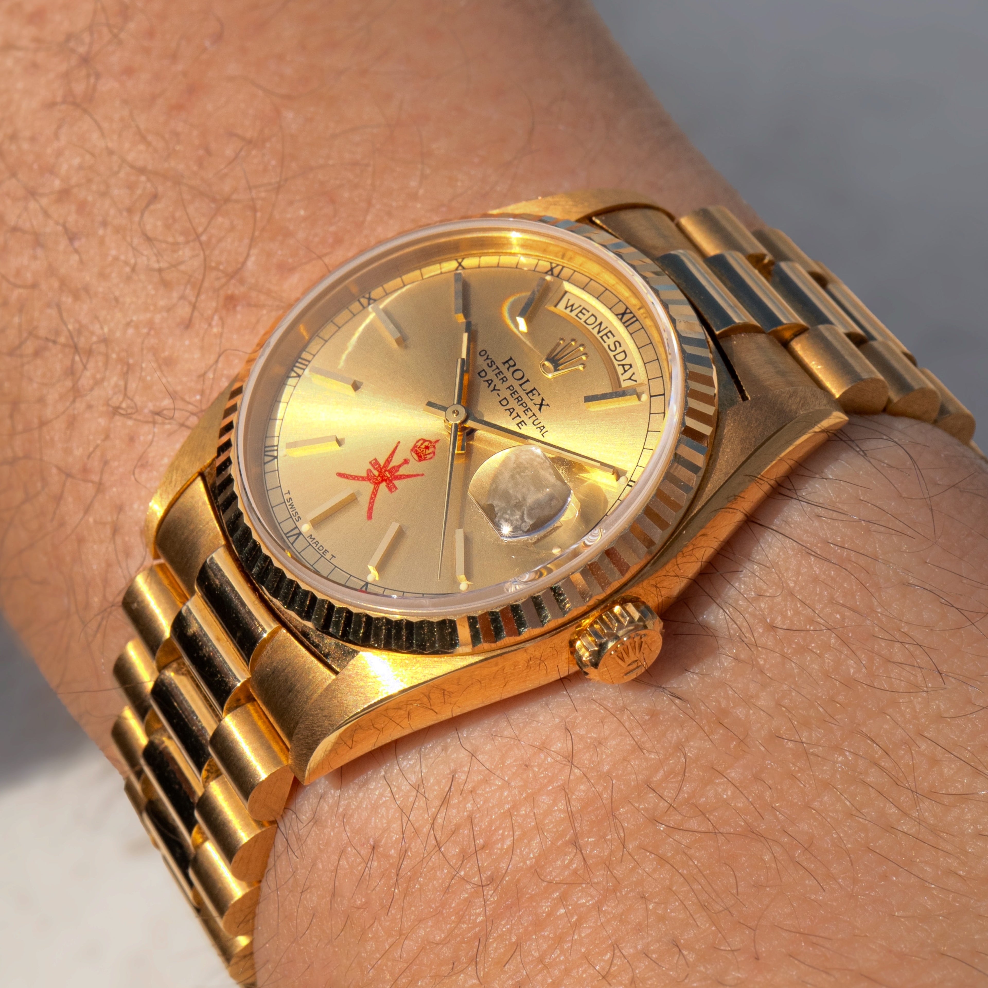 Rolex Day-Date - 18238 Double Quick Set - Royal Khanjar