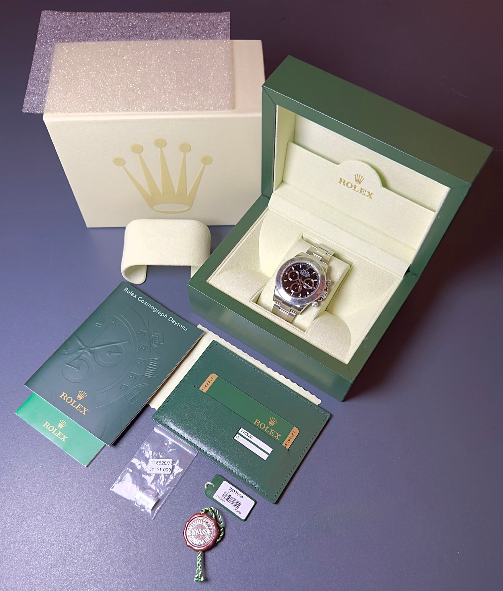 Rolex Cosmograph Daytona - 116520 - N.O.S Fully Stickered