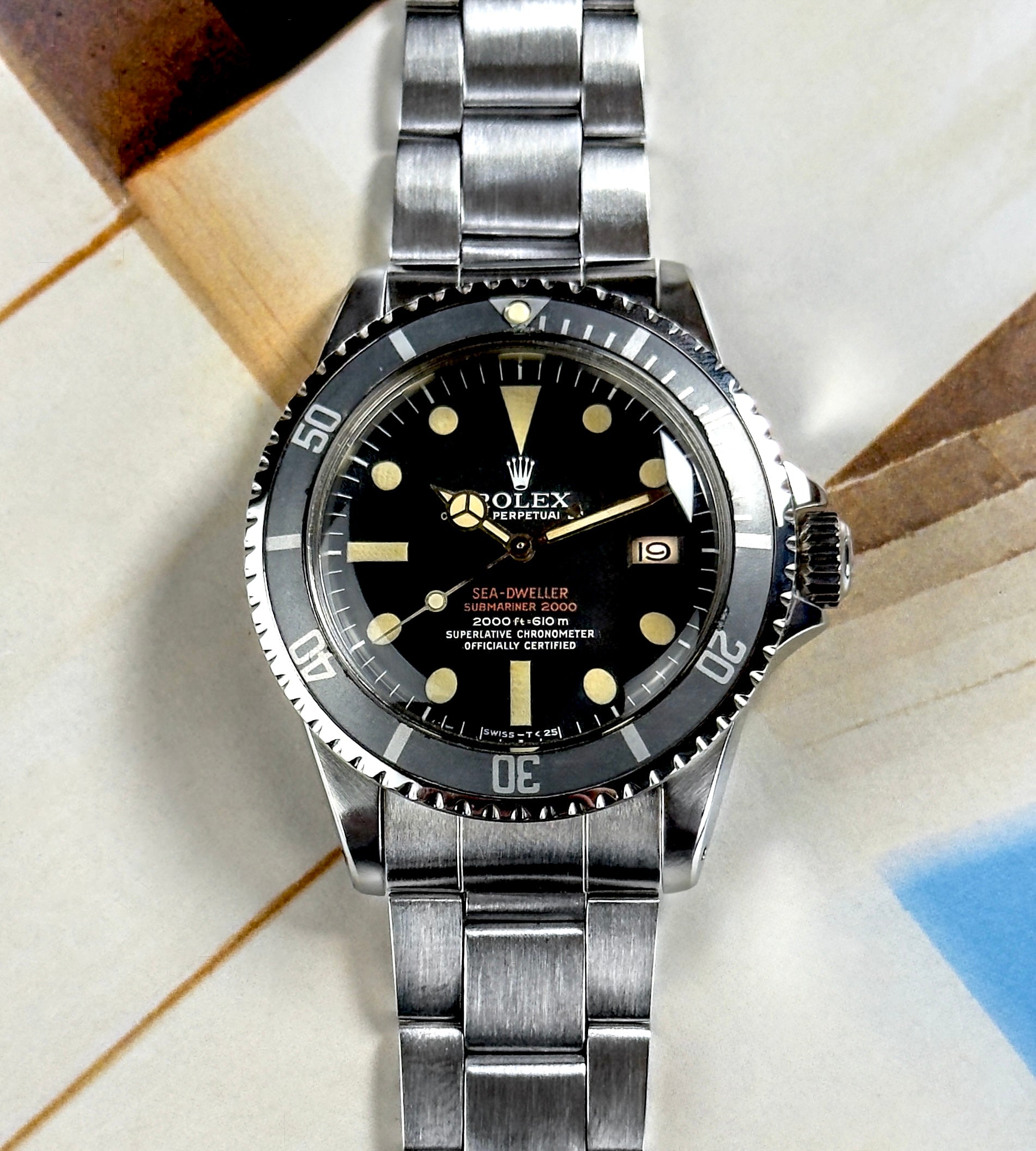 Rolex Sea-Dweller - 1665 Double Red - MK3 Dial 1972