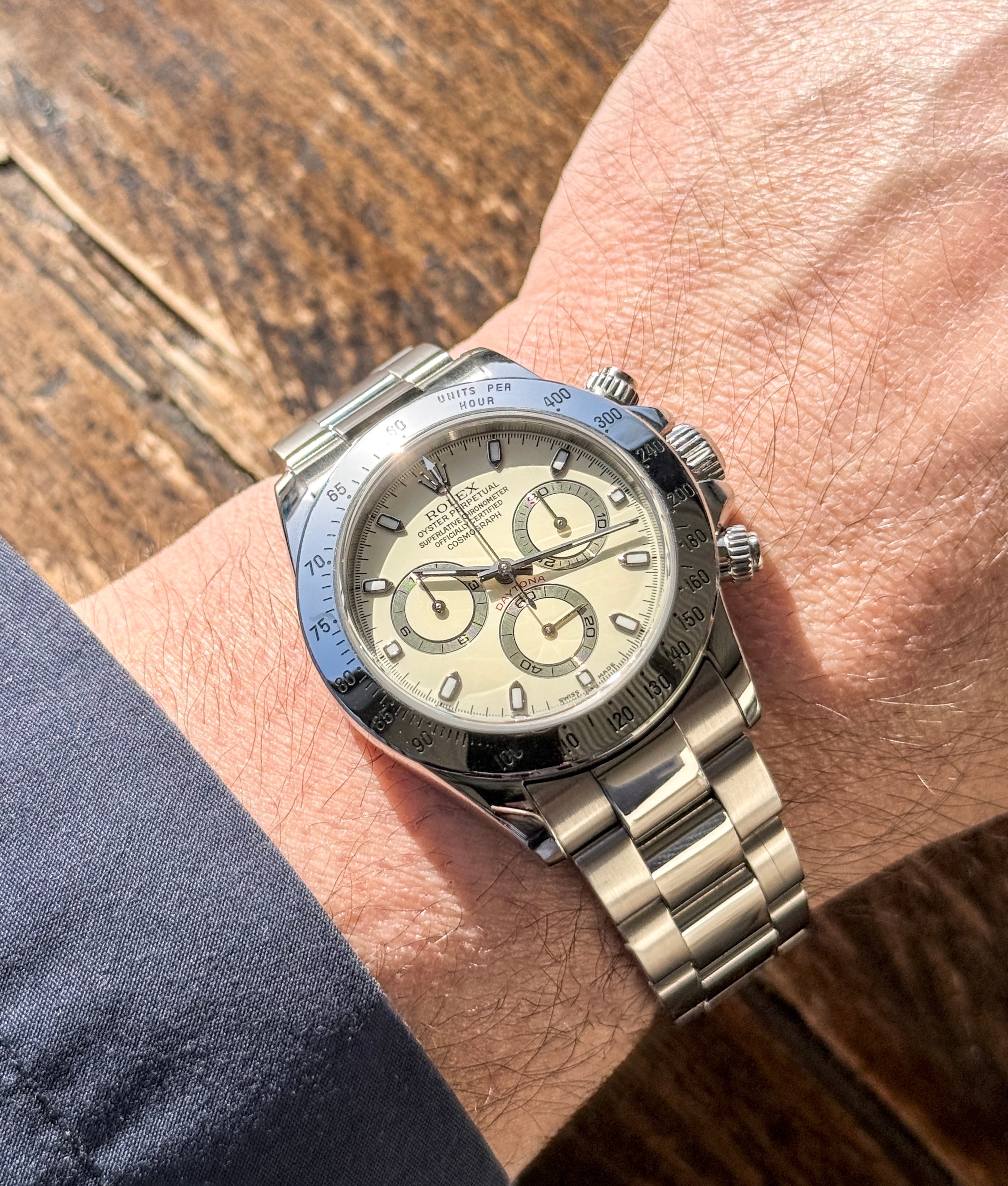 Rolex Cosmograph Daytona - 116520 Panna Dial