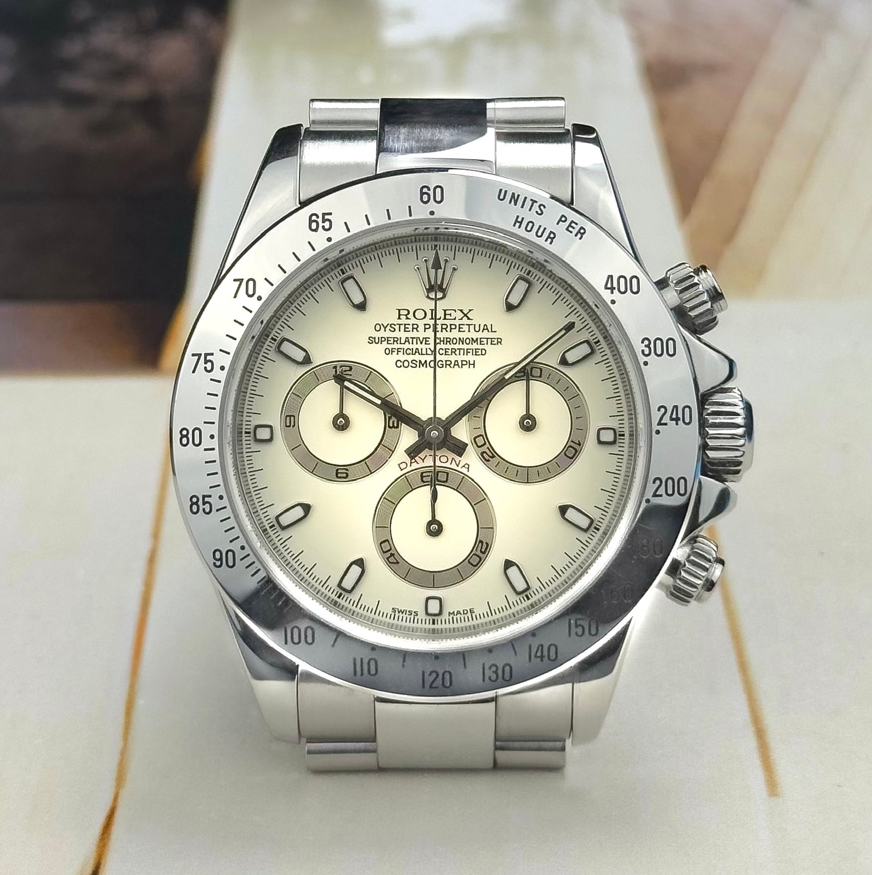 Rolex Cosmograph Daytona - 116520 Panna Dial