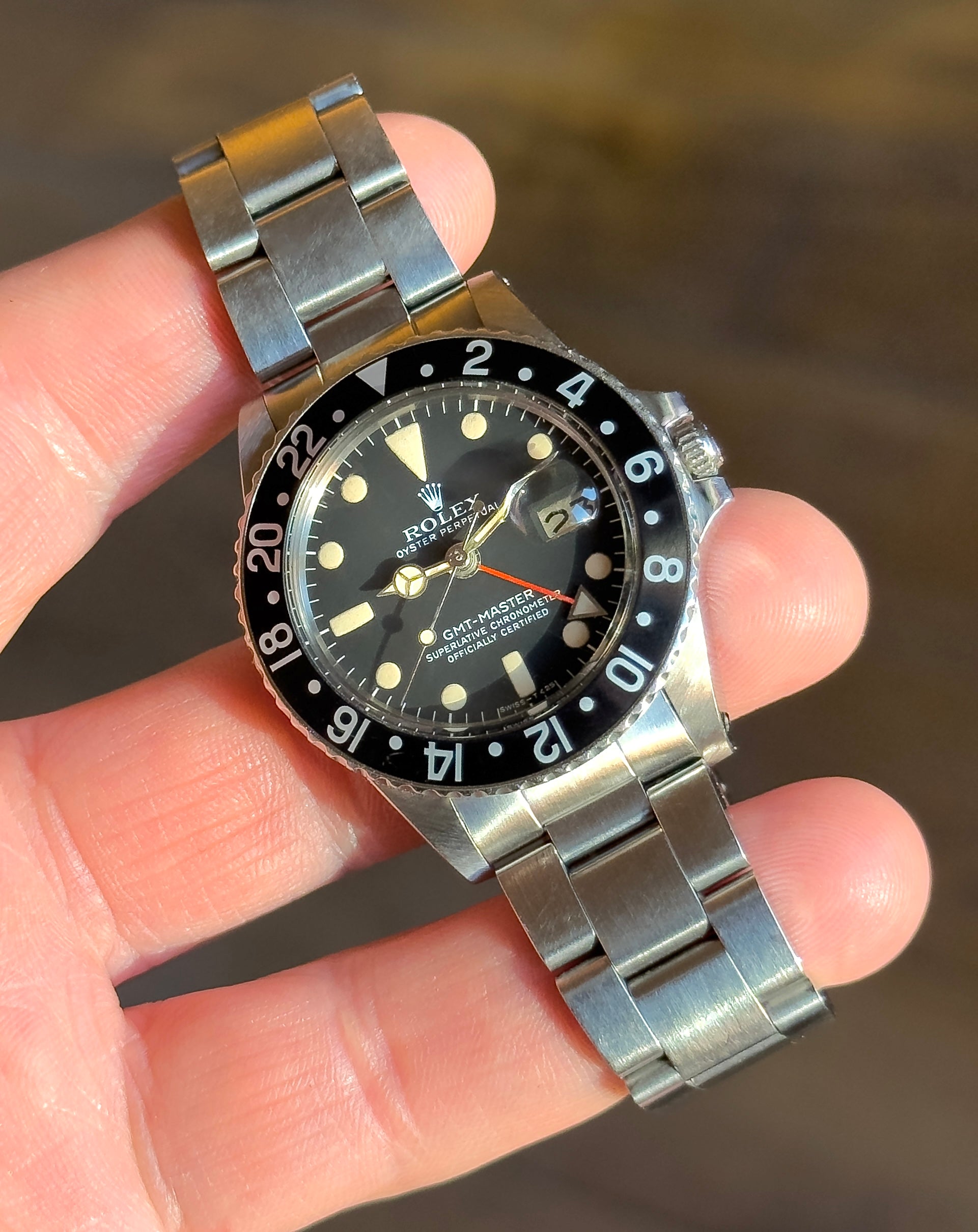 Rolex GMT-Master - 1675 - MK5 Dial - 1978