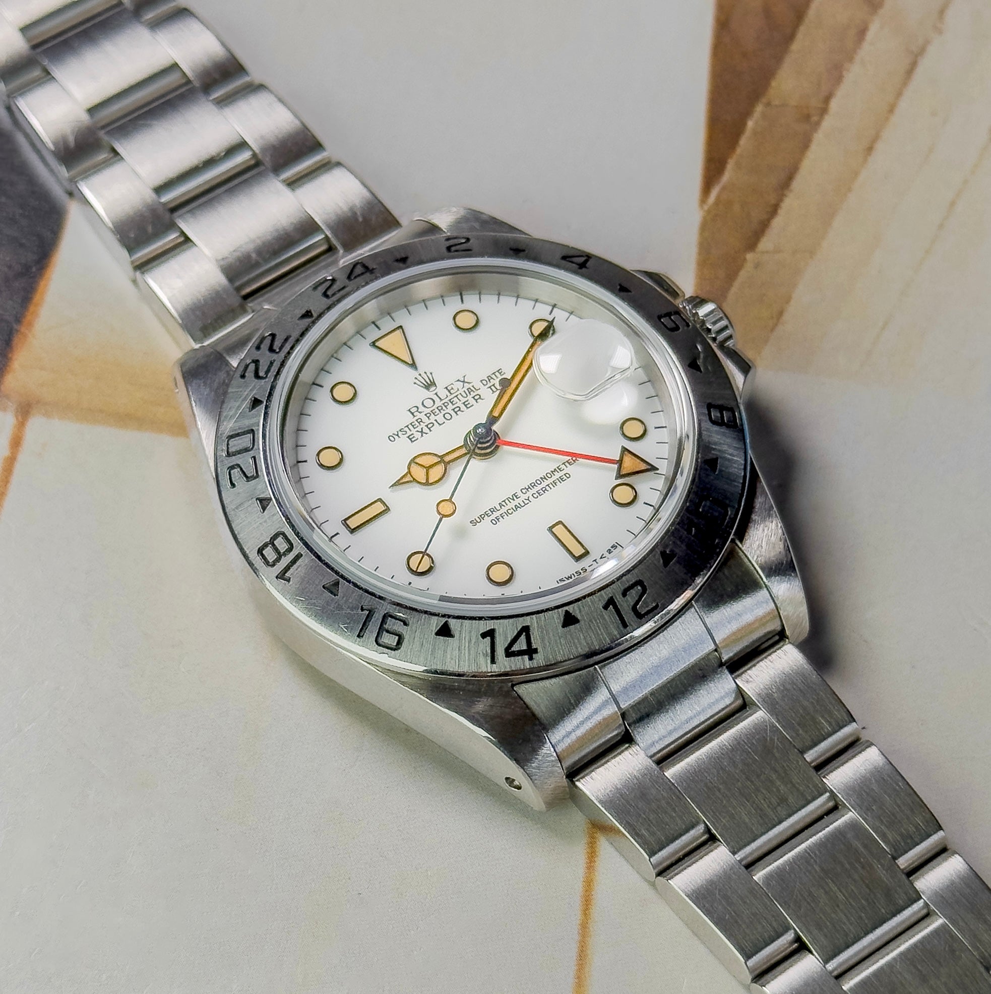 Rolex Explorer II - 16570 - Chi Chi Dial