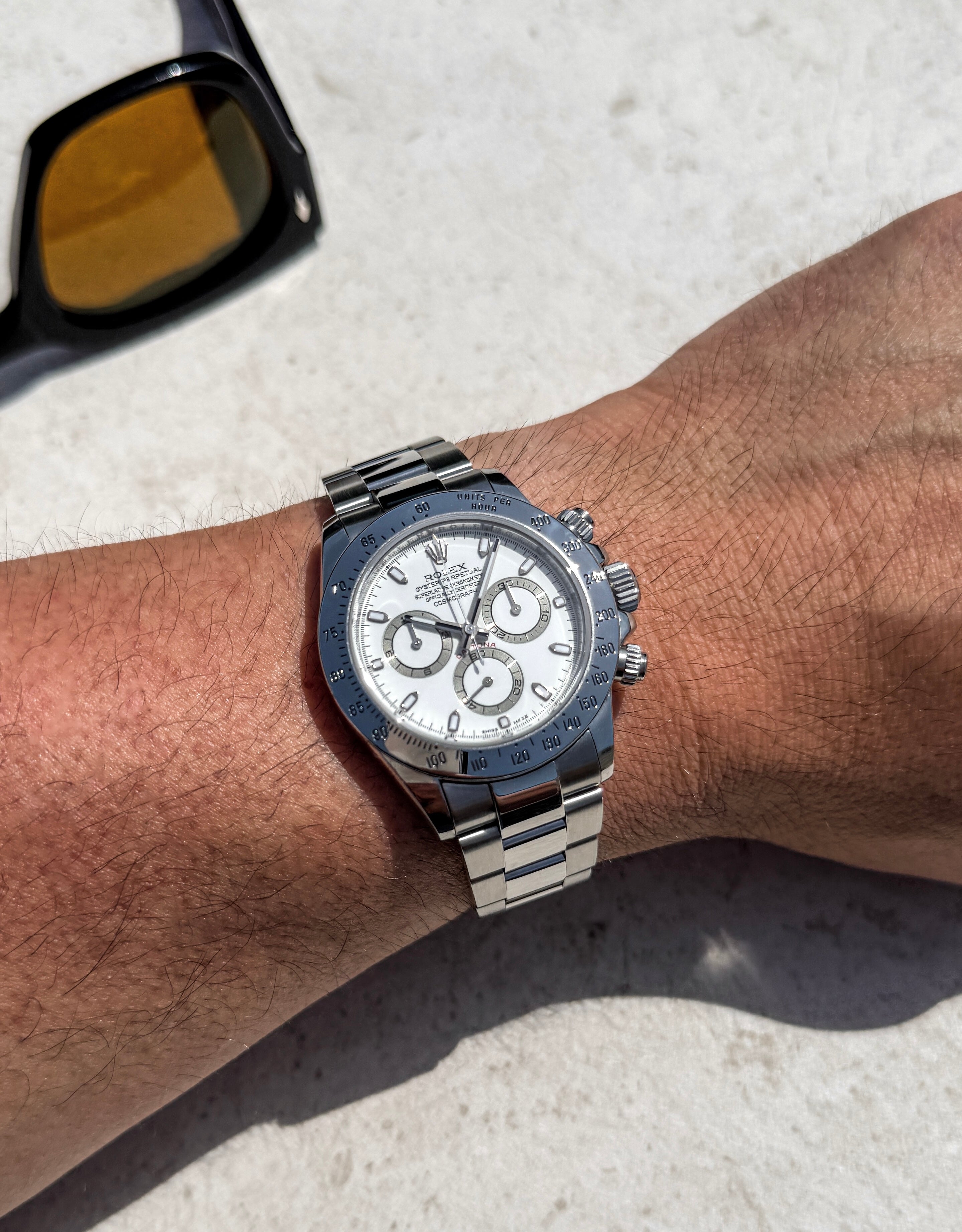 Rolex Cosmograph Daytona - 116520 White Dial