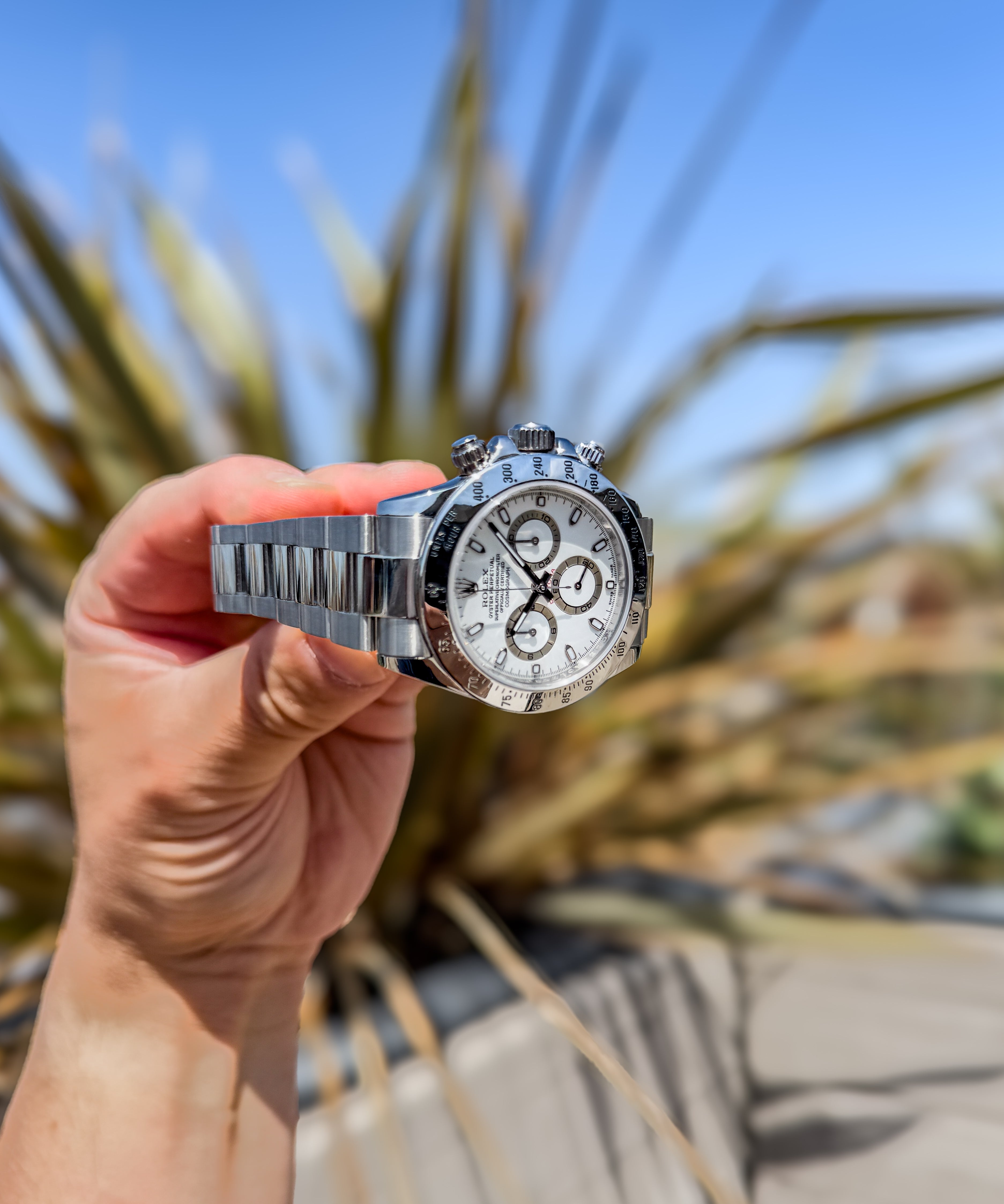 Rolex Cosmograph Daytona - 116520 White Dial