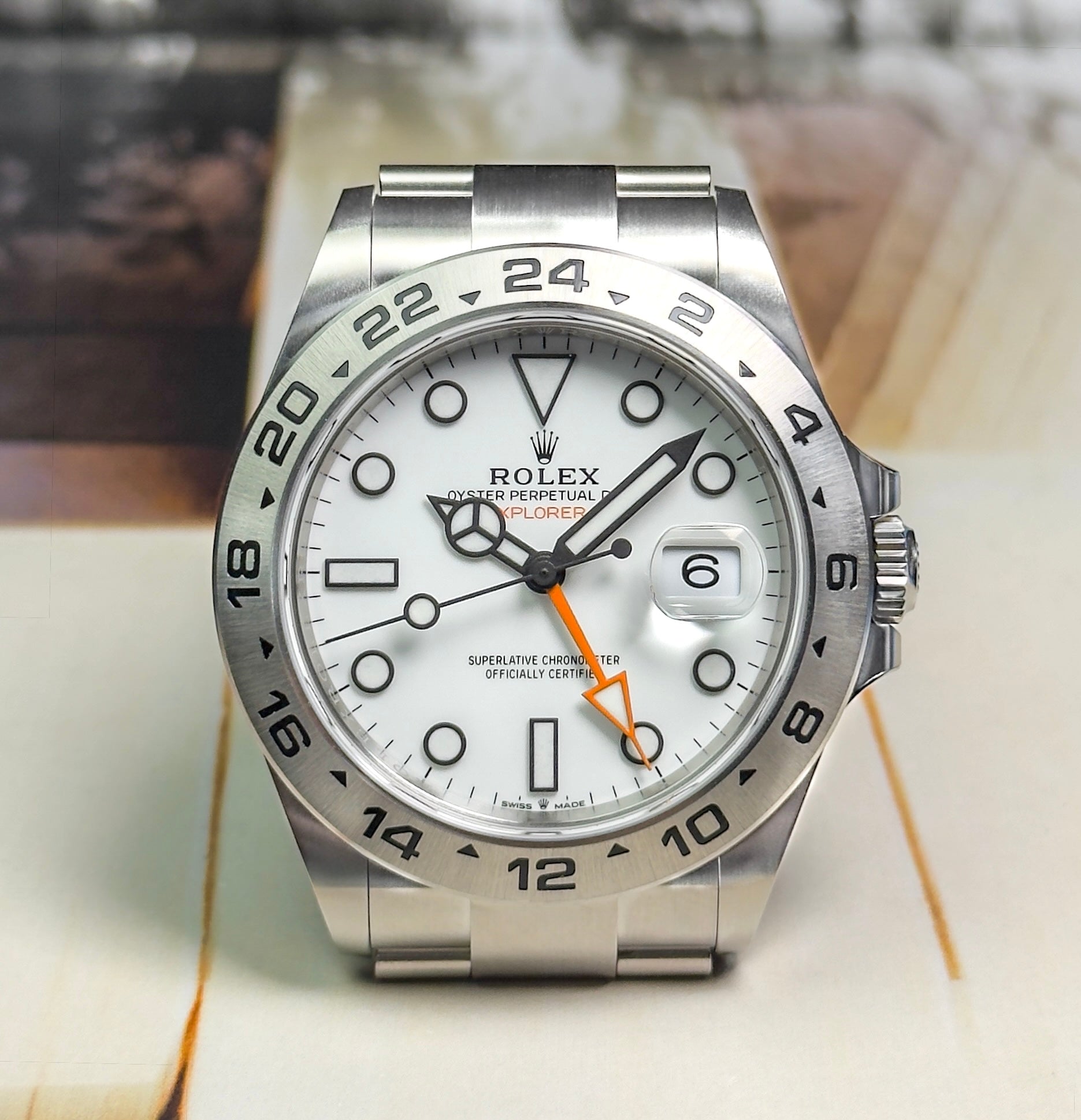 Rolex Explorer II - 226570 - Polar Dial - 2025