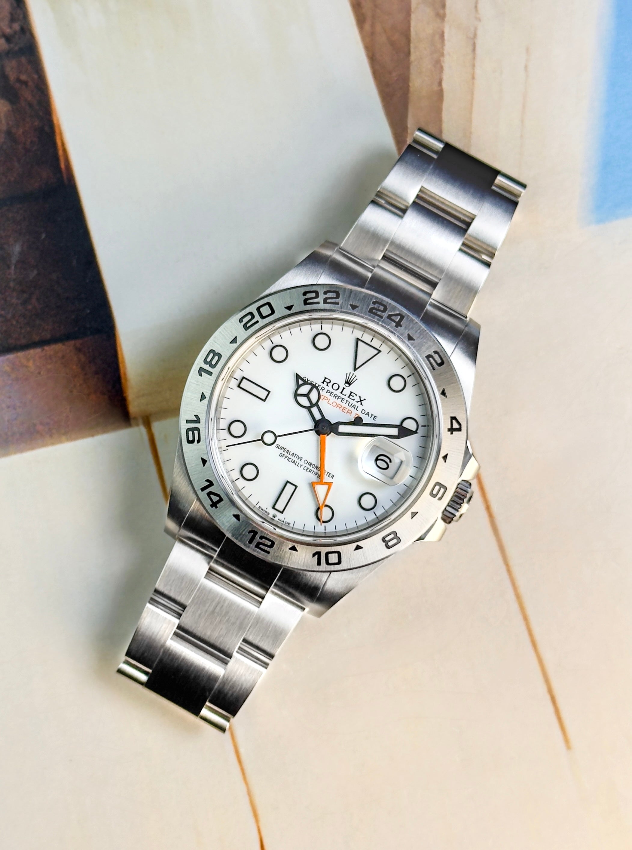 Rolex Explorer II - 226570 - Polar Dial - 2025