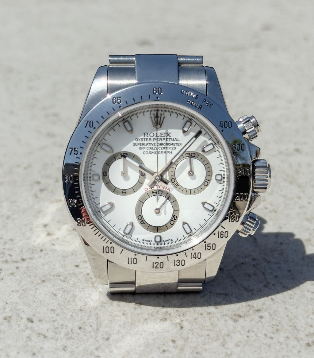 Rolex Cosmograph Daytona - 116520 White Dial