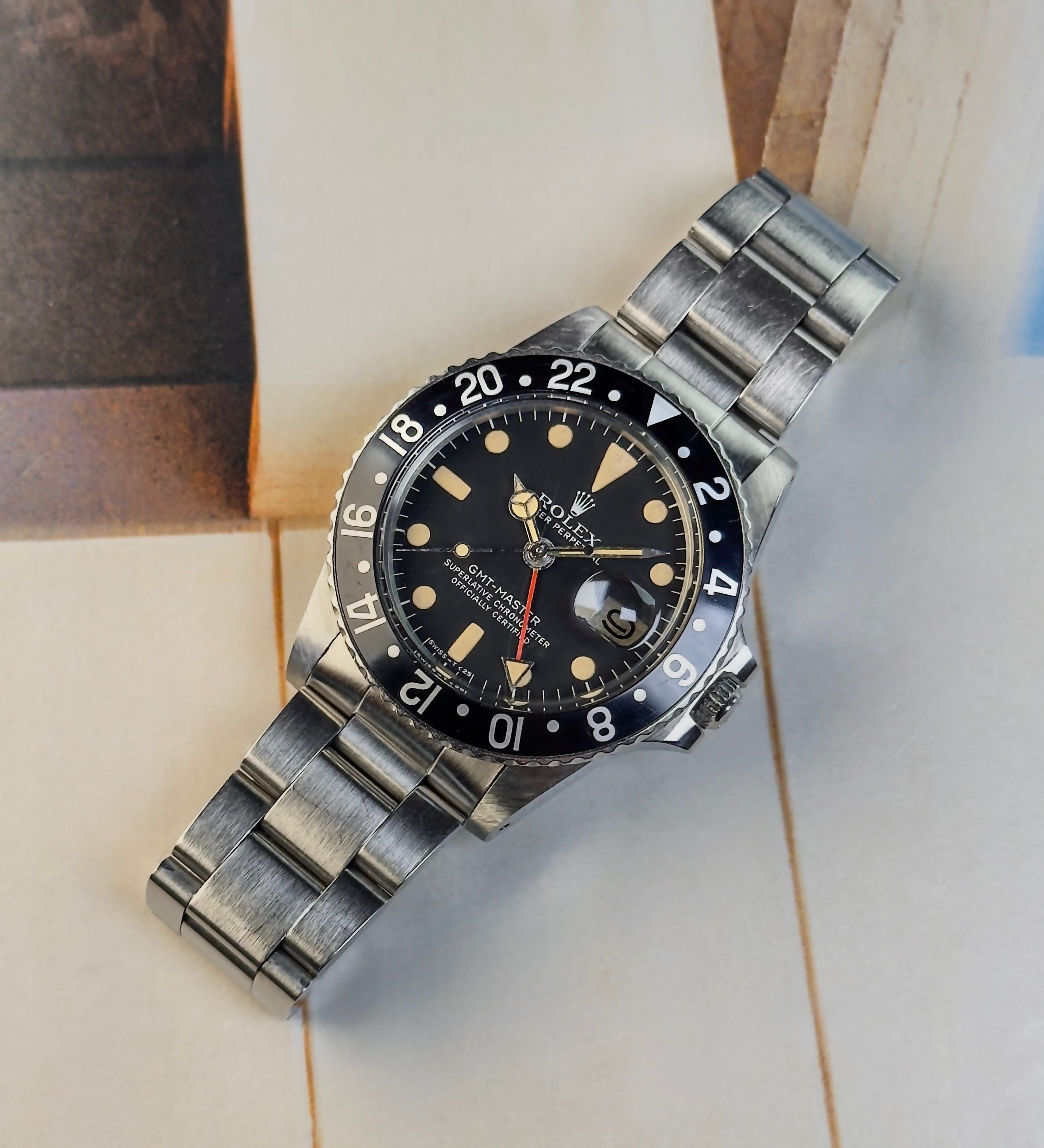 Rolex GMT-Master - 1675 - MK5 Dial - 1978