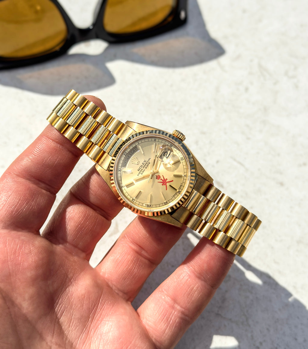 Rolex Day-Date - 18238 Double Quick Set - Royal Khanjar