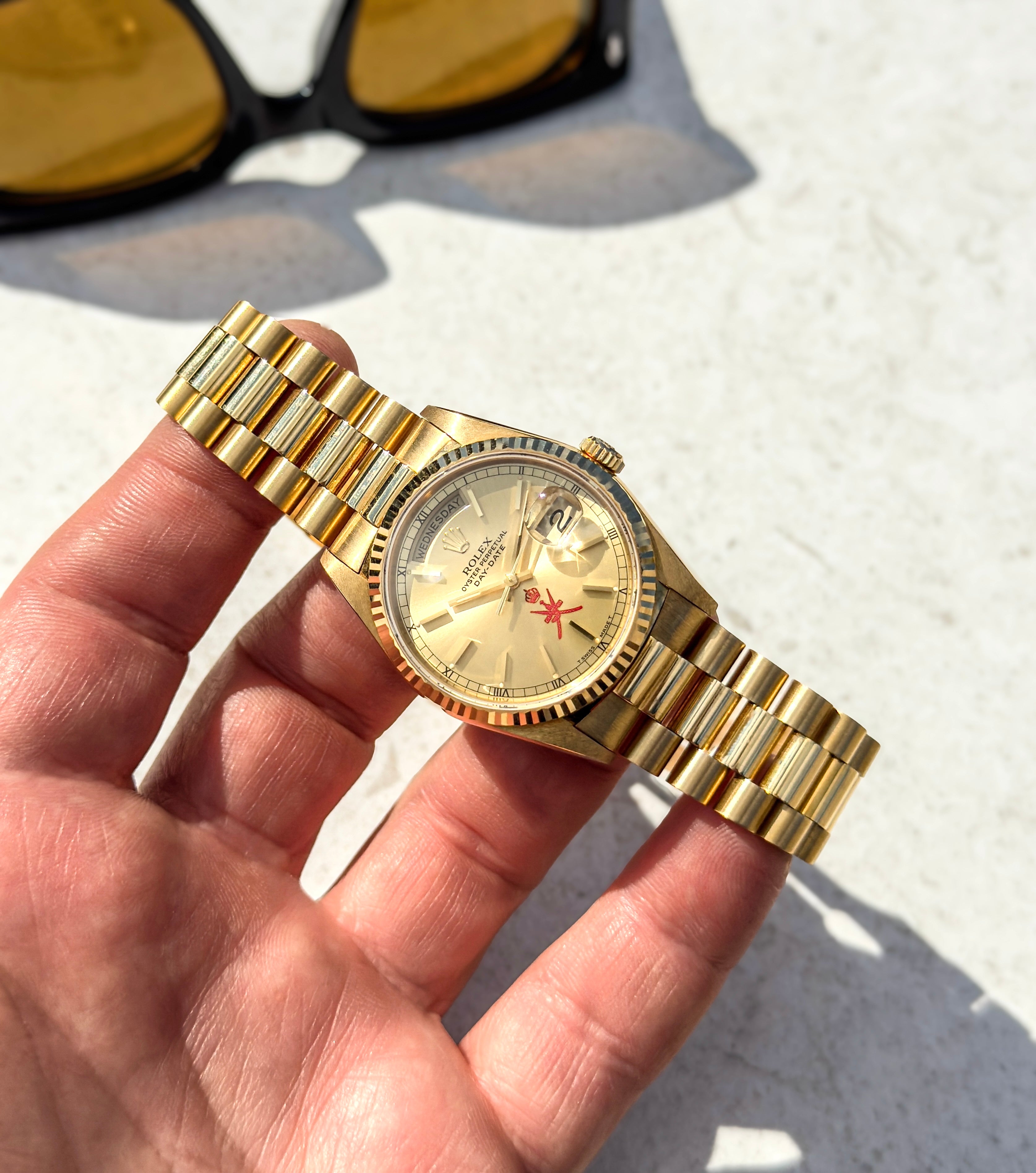 Rolex Day-Date - 18238 Double Quick Set - Royal Khanjar