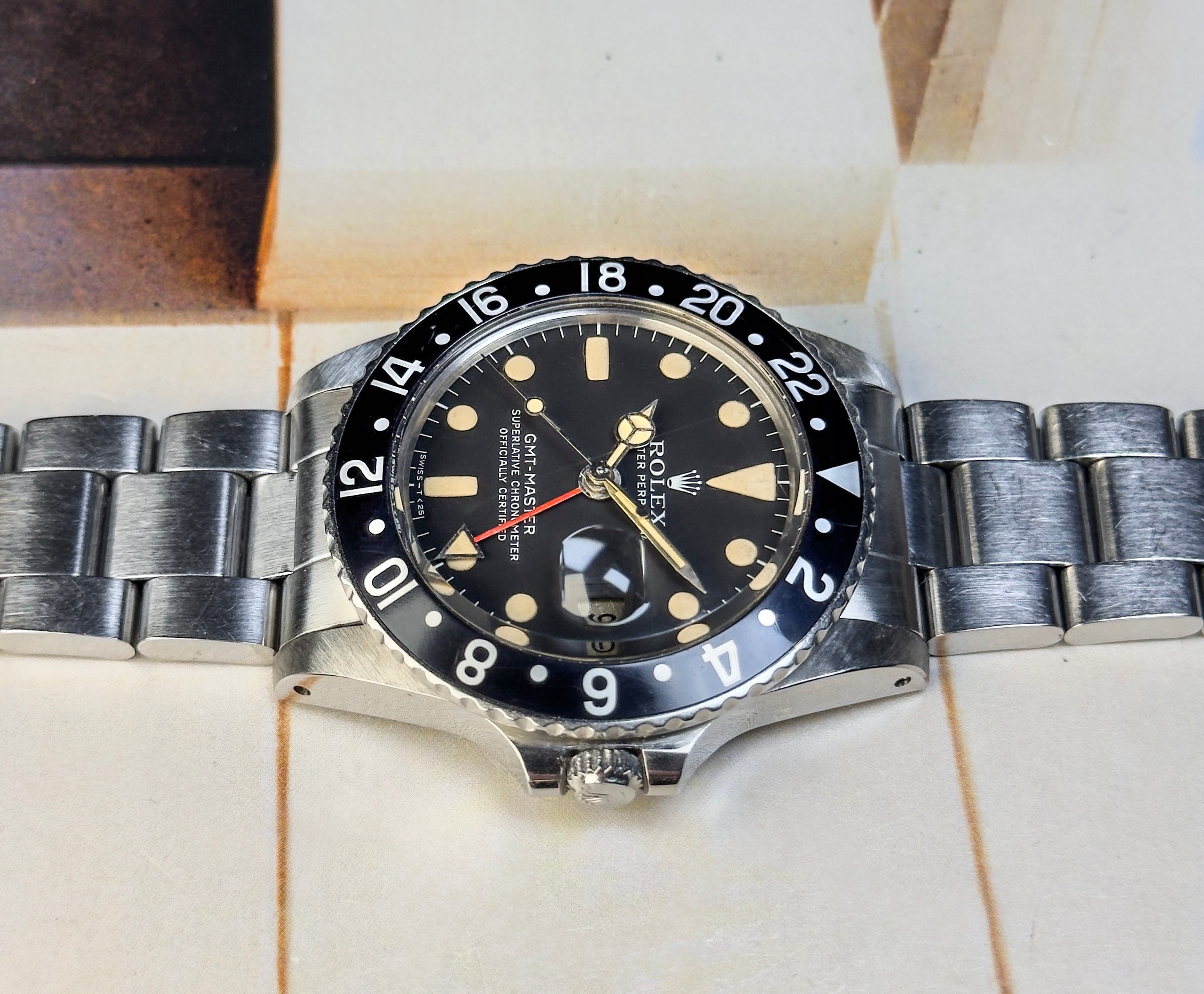 Rolex GMT-Master - 1675 - MK5 Dial - 1978