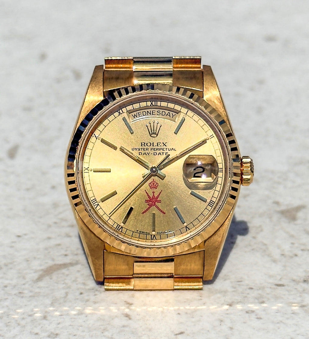 Rolex Day-Date - 18238 Double Quick Set - Royal Khanjar