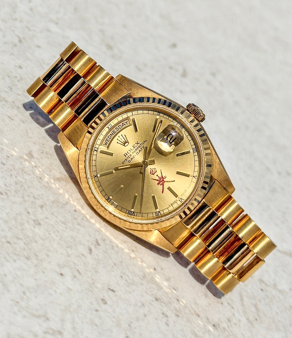 Rolex Day-Date - 18238 Double Quick Set - Royal Khanjar