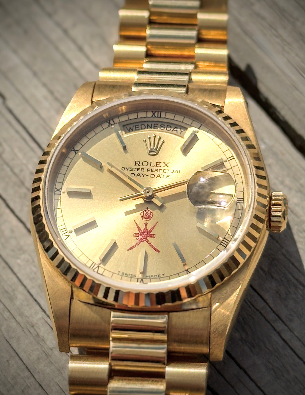 Rolex Day-Date - 18238 Double Quick Set - Royal Khanjar