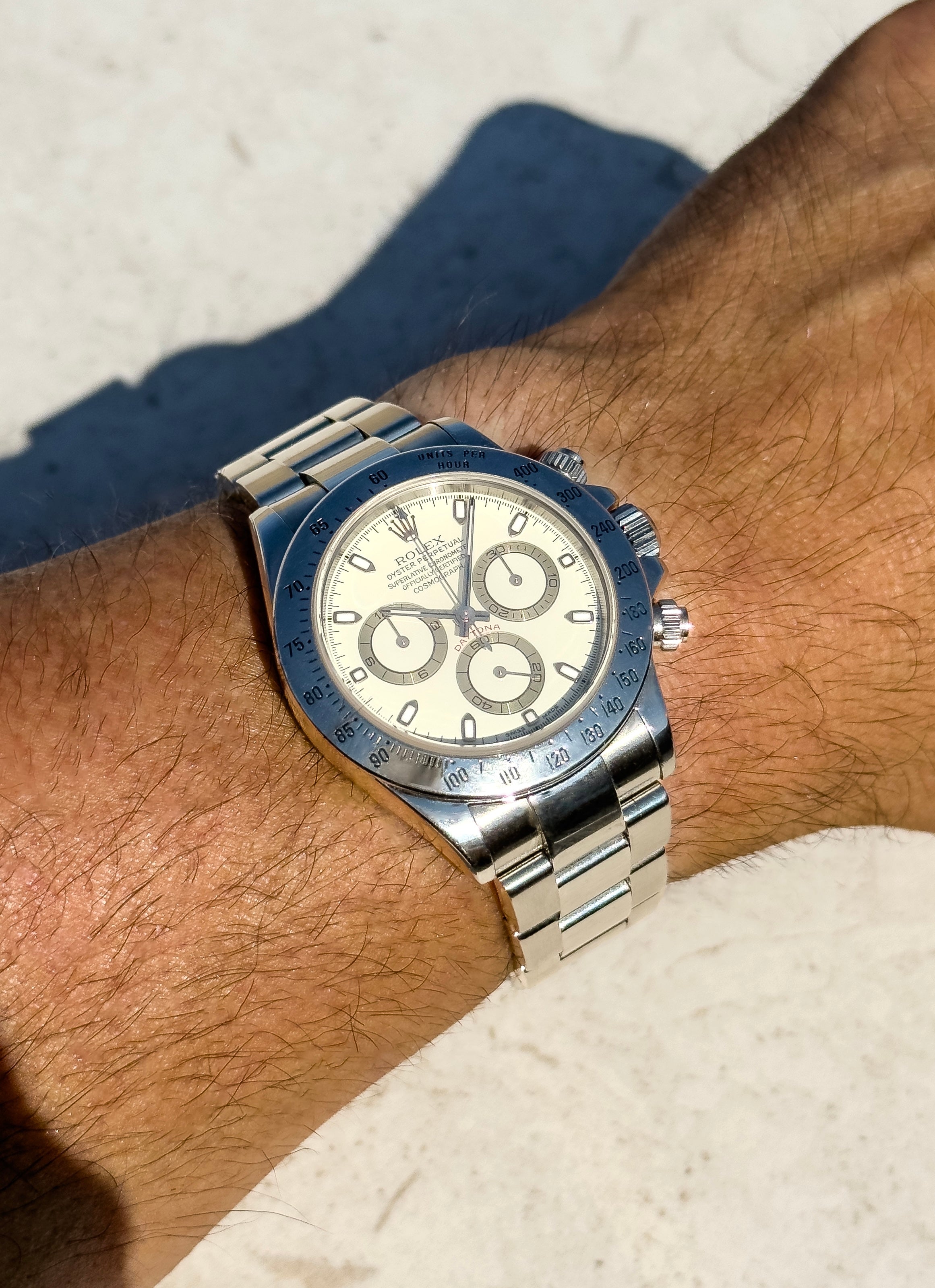 Rolex Cosmograph Daytona - 116520 - Panna Dial