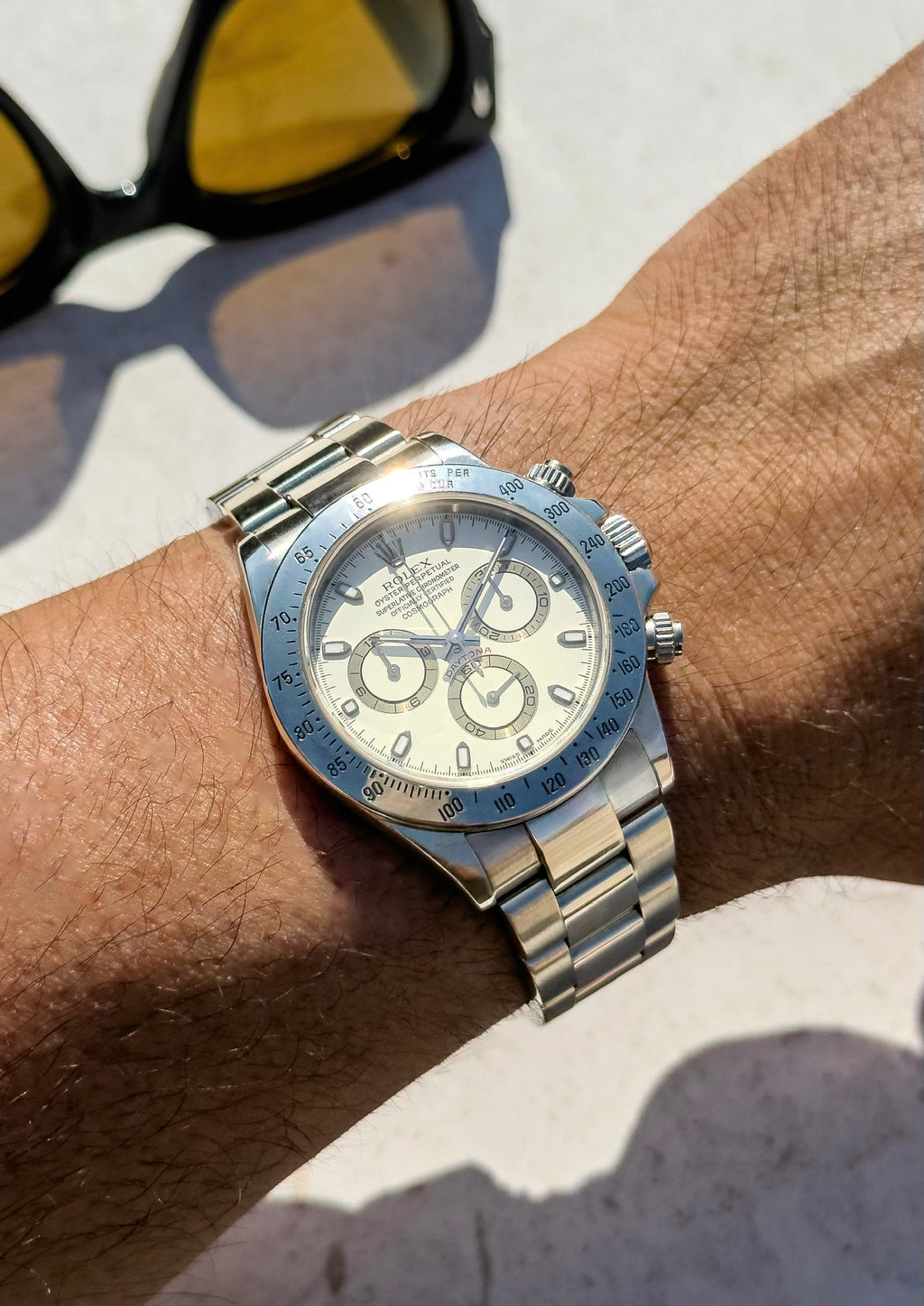 Rolex Cosmograph Daytona - 116520 - Panna Dial