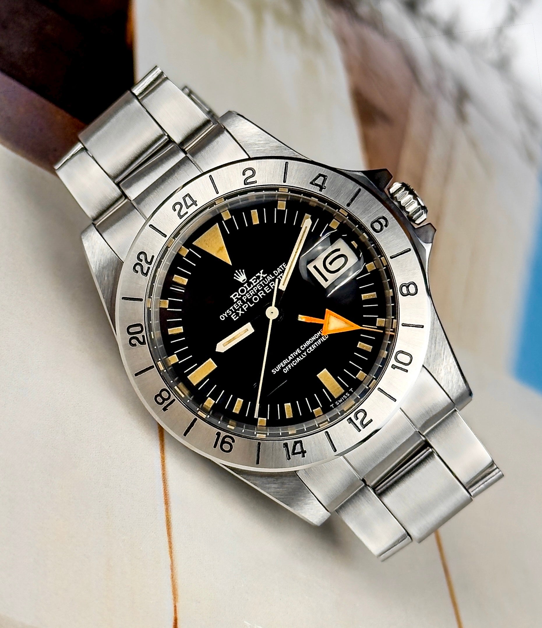 Rolex Explorer II - 1655 - Steve McQueen MK1 Straight Hand  - 1971