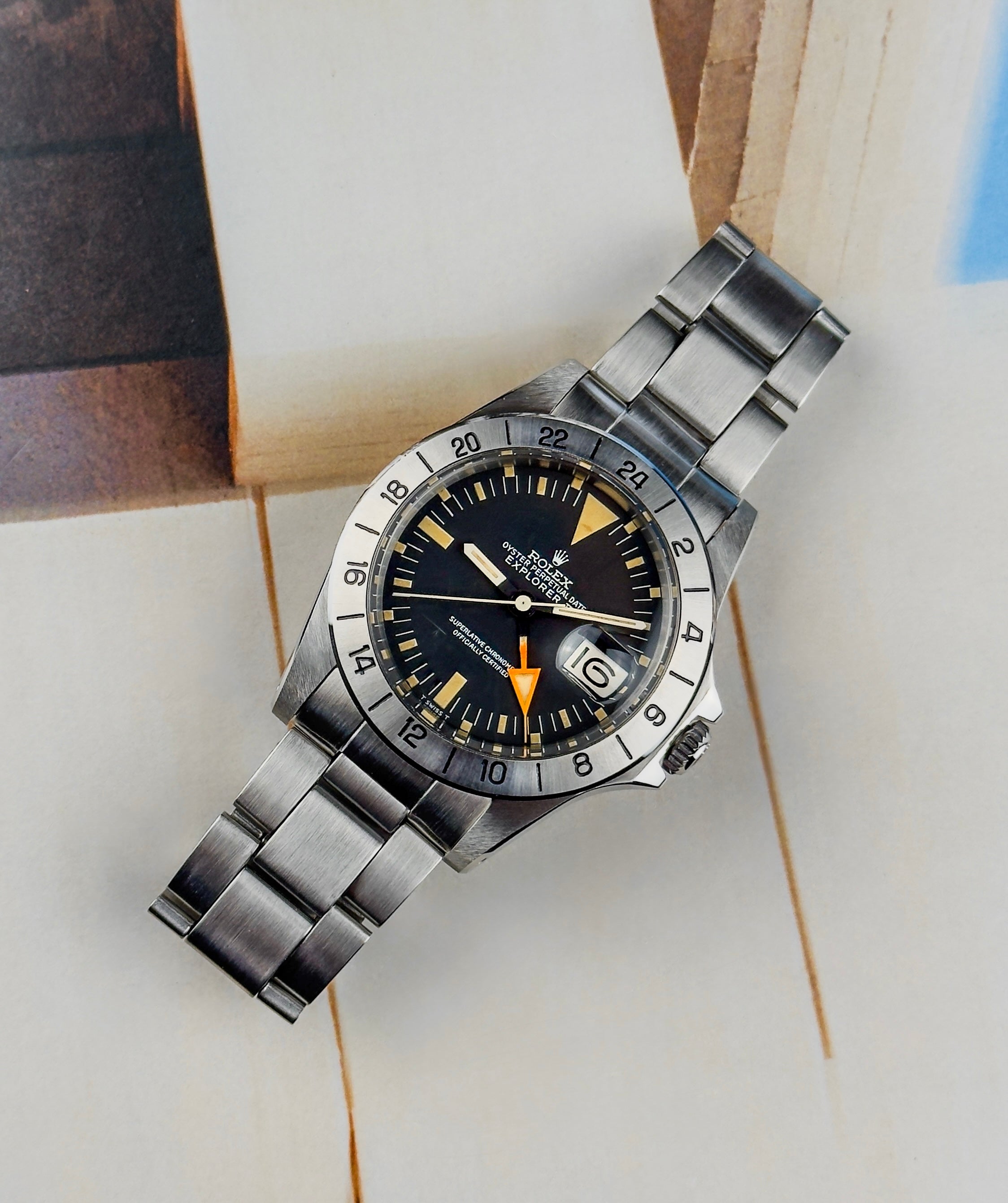 Rolex Explorer II - 1655 - Steve McQueen MK1 Straight Hand  - 1971