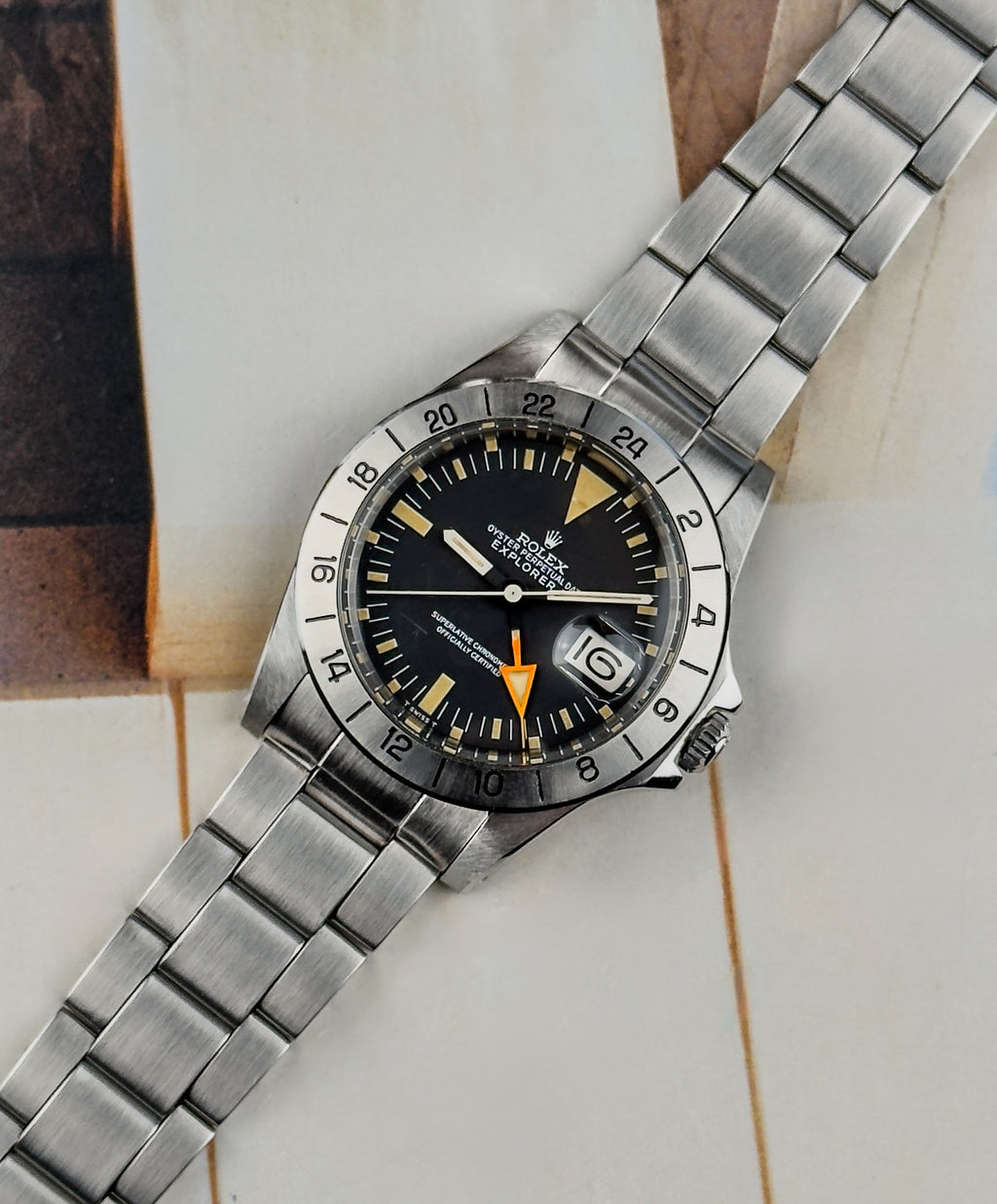 Rolex Explorer II - 1655 - Steve McQueen MK1 Straight Hand  - 1971