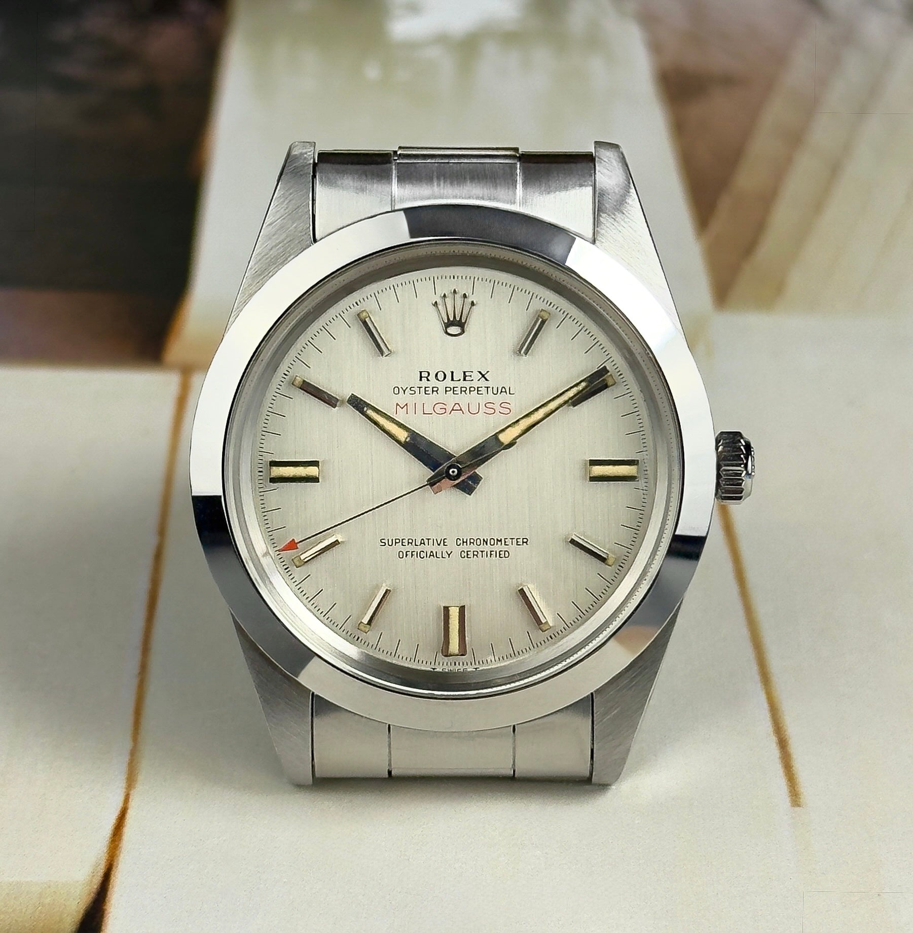 Rolex Milgauss - 1019 Silver Dial - 1968