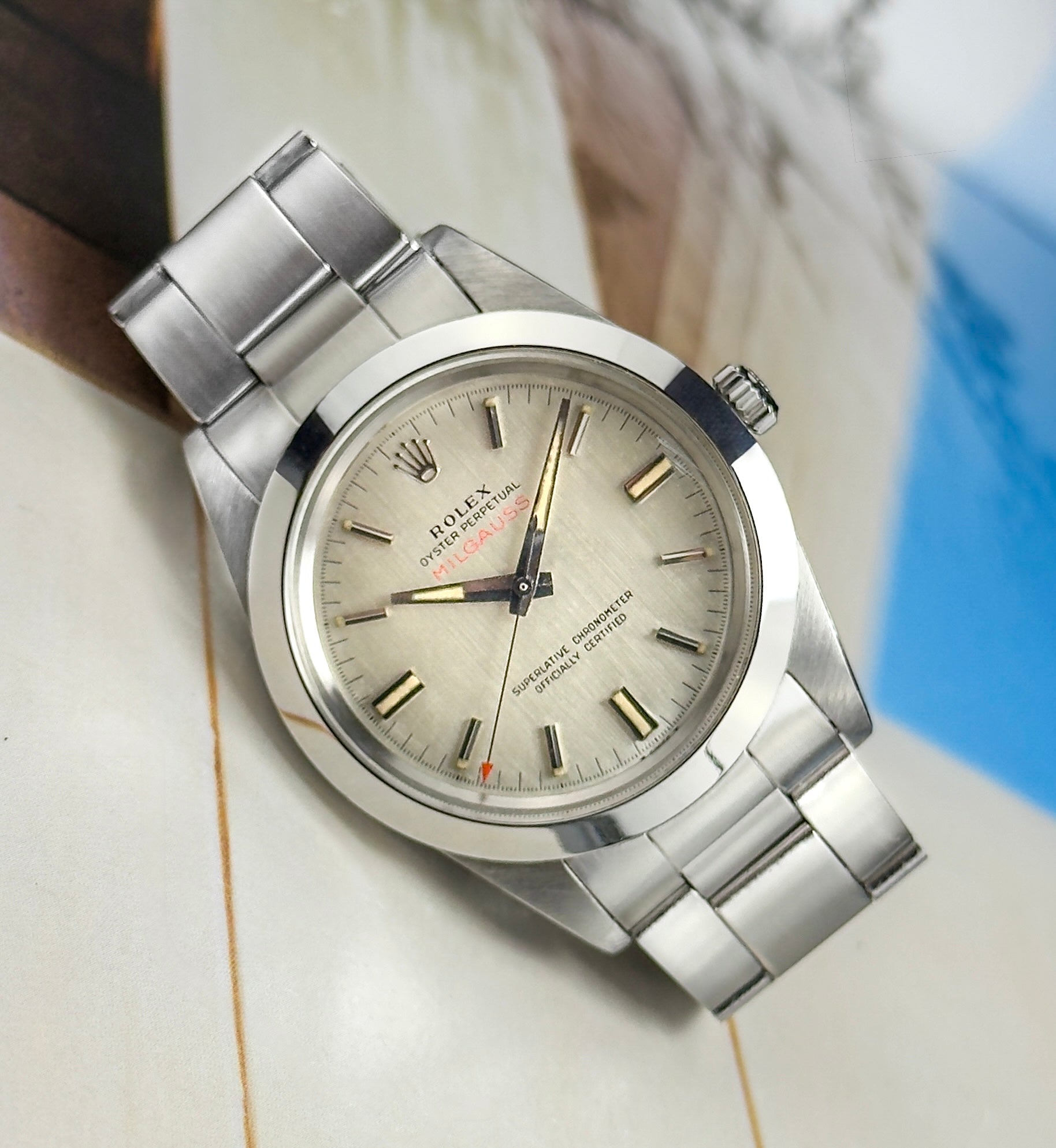 Rolex Milgauss - 1019 Silver Dial - 1968