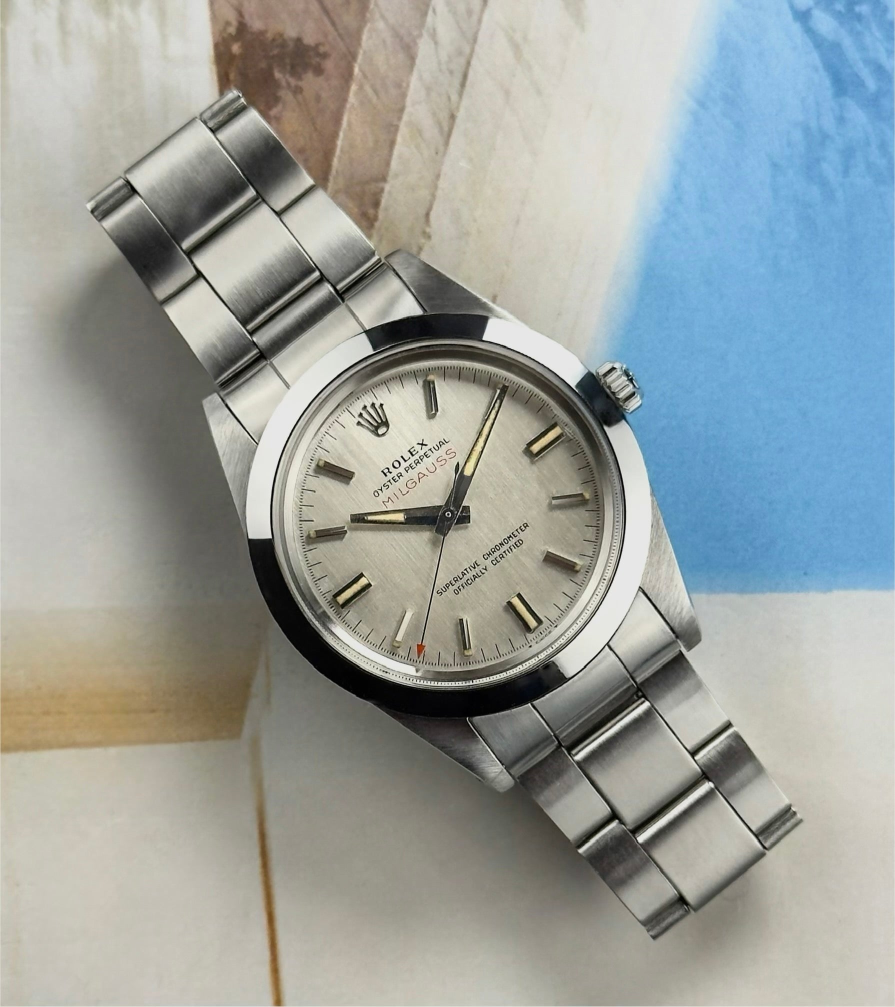 Rolex Milgauss - 1019 Silver Dial - 1968