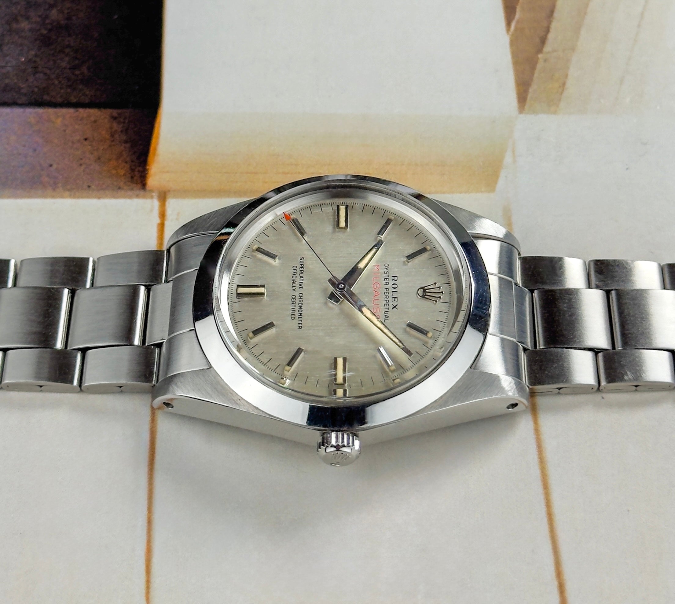 Rolex Milgauss - 1019 Silver Dial - 1968