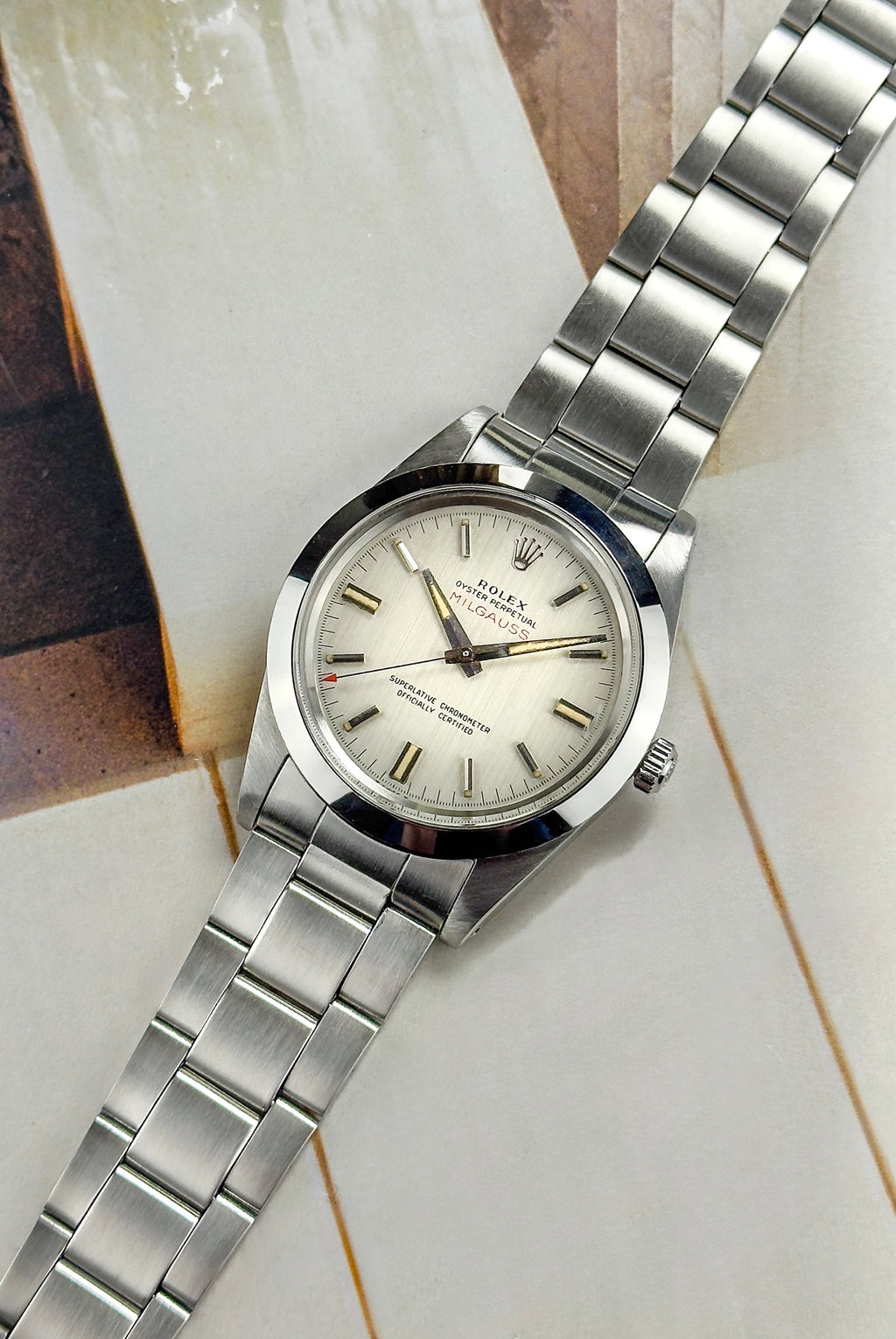 Rolex Milgauss - 1019 Silver Dial - 1968