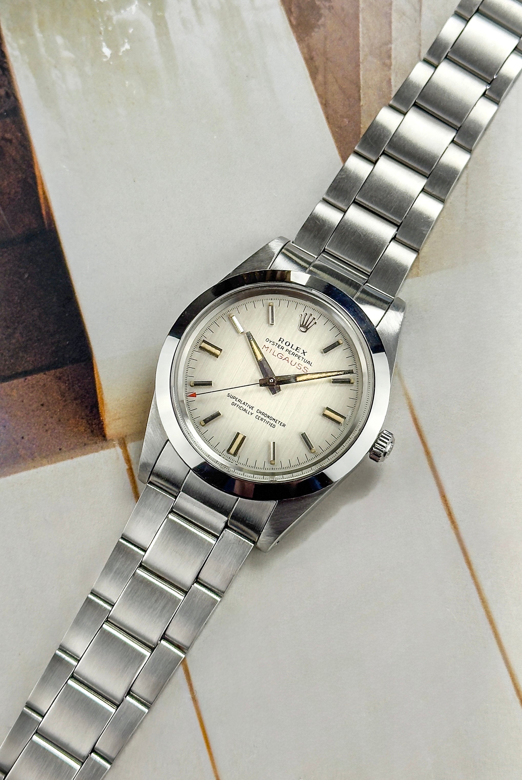 Rolex Milgauss - 1019 Silver Dial - 1968