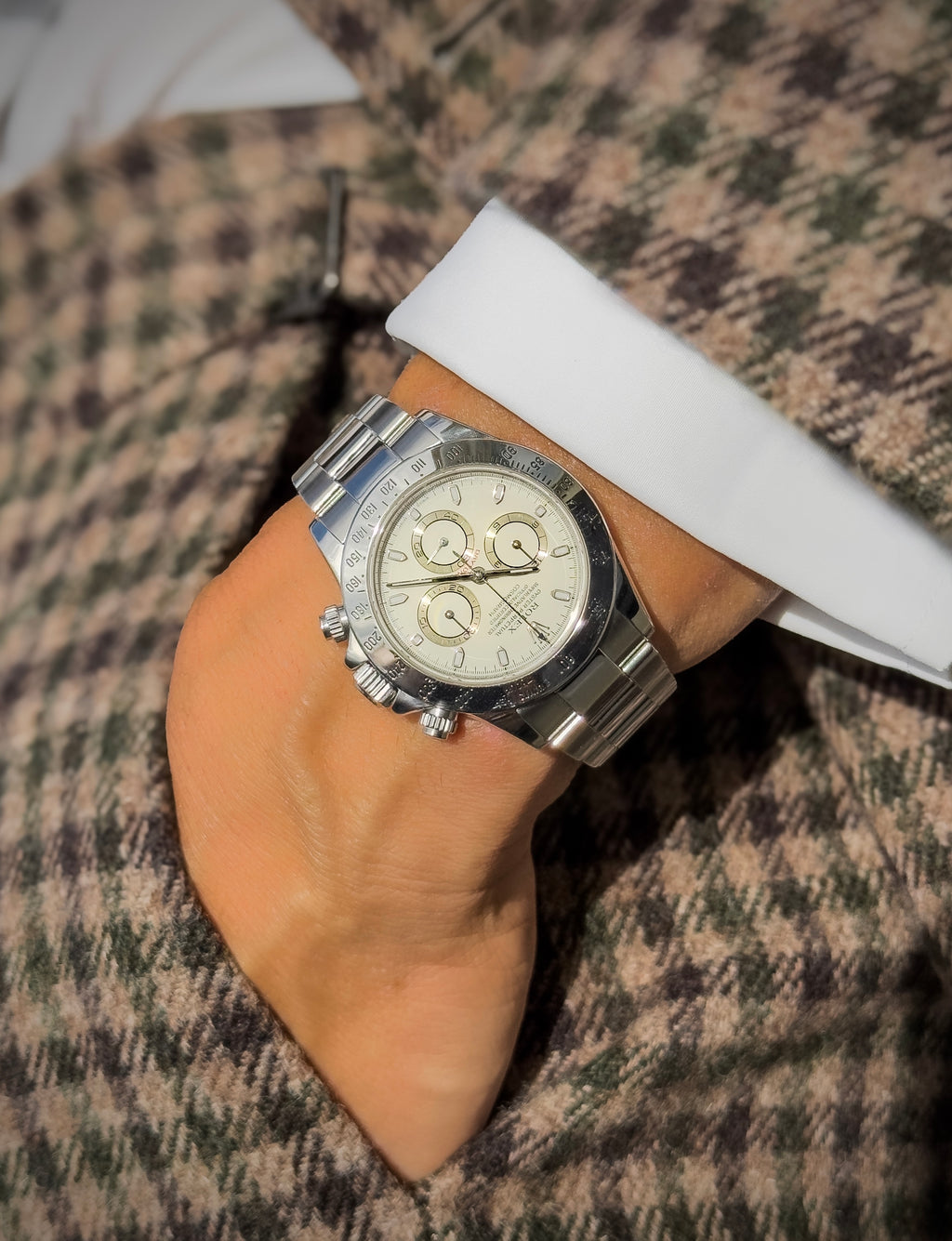 Rolex Cosmograph Daytona - 116520 - Panna Dial