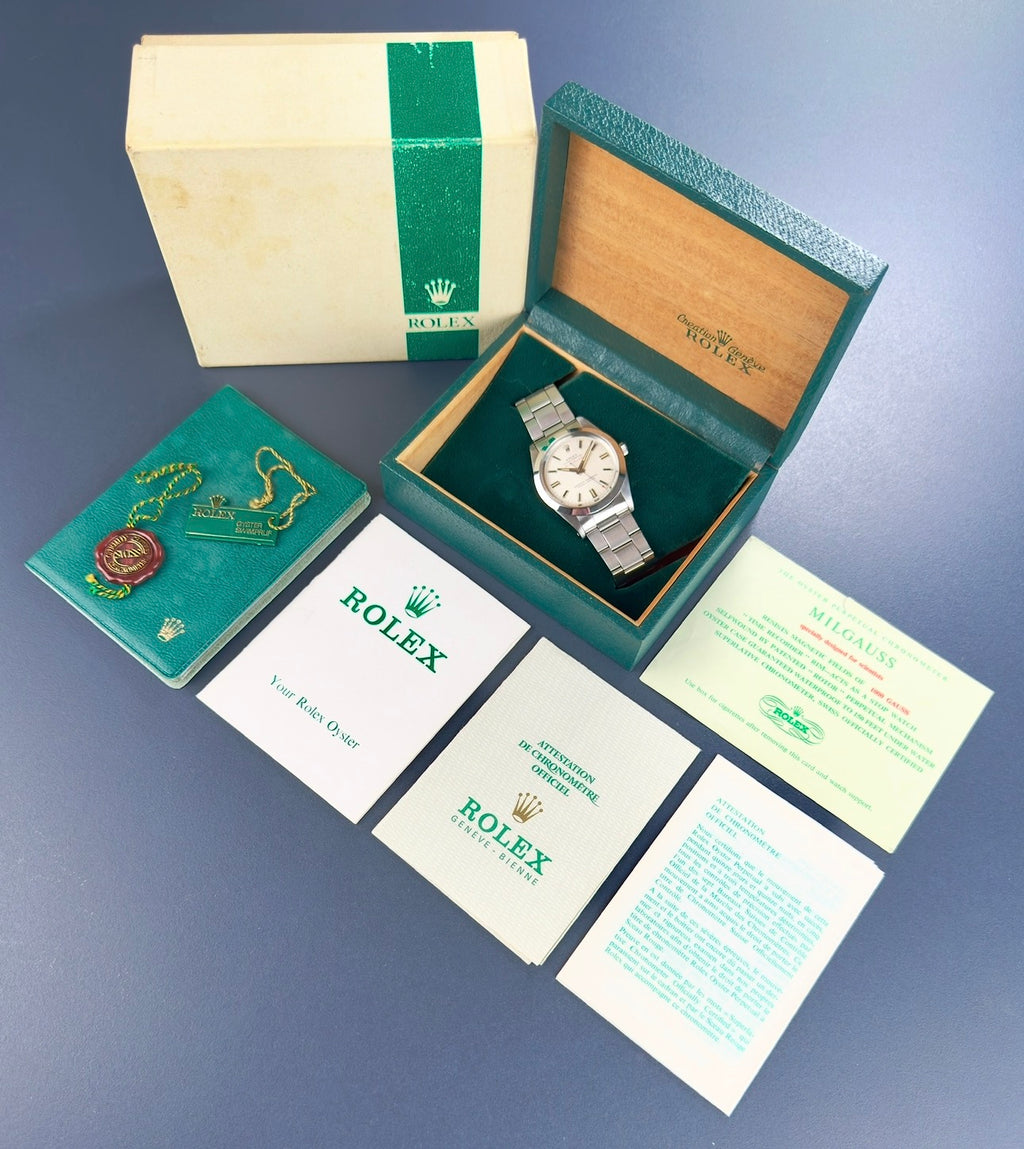 Rolex Milgauss - 1019 Silver Dial - 1968
