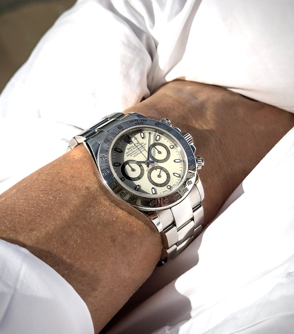 Rolex Cosmograph Daytona - 116520 - Panna Dial