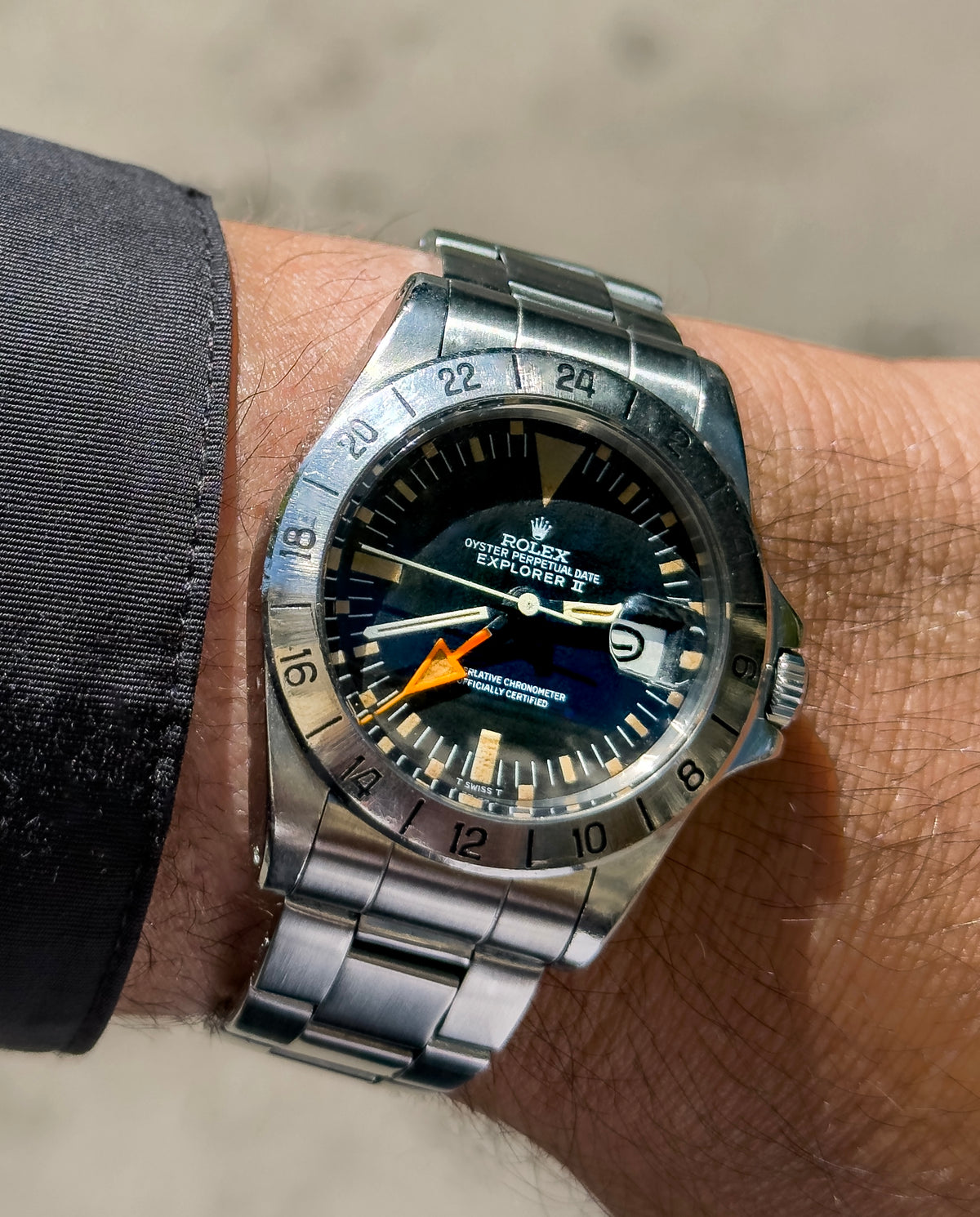 Rolex Explorer II - 1655 Steve McQueen MK1 Dial - Straight Hand