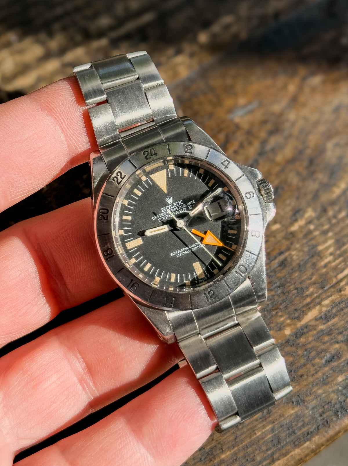 Rolex Explorer II - 1655 Steve McQueen MK1 Dial - Straight Hand