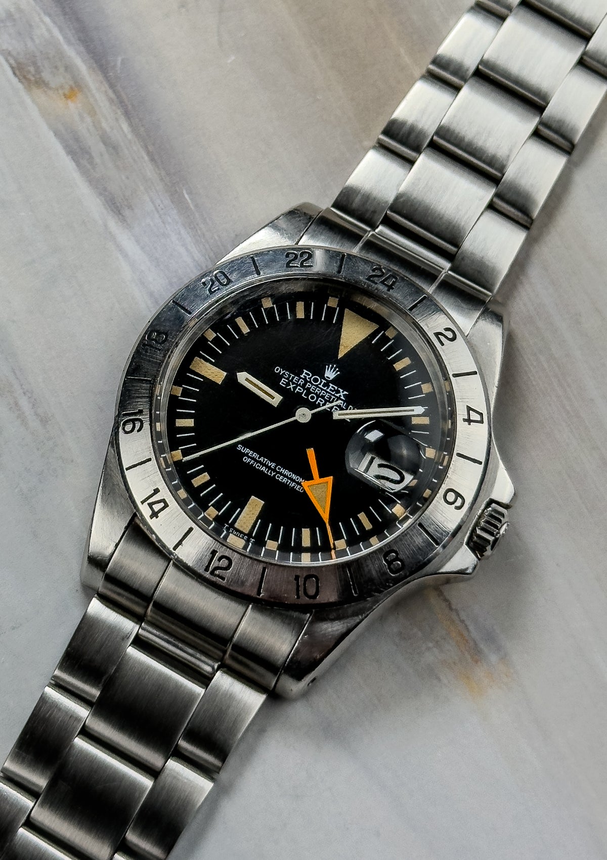 Rolex Explorer II - 1655 Steve McQueen MK1 Dial - Straight Hand