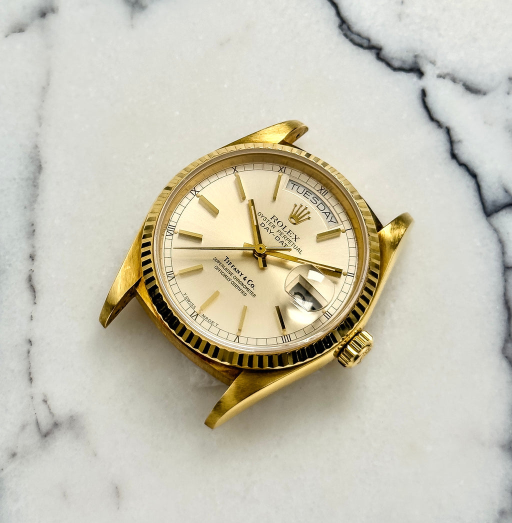 Rolex Day-Date - 18038 Tiffany & Co Signed 1987