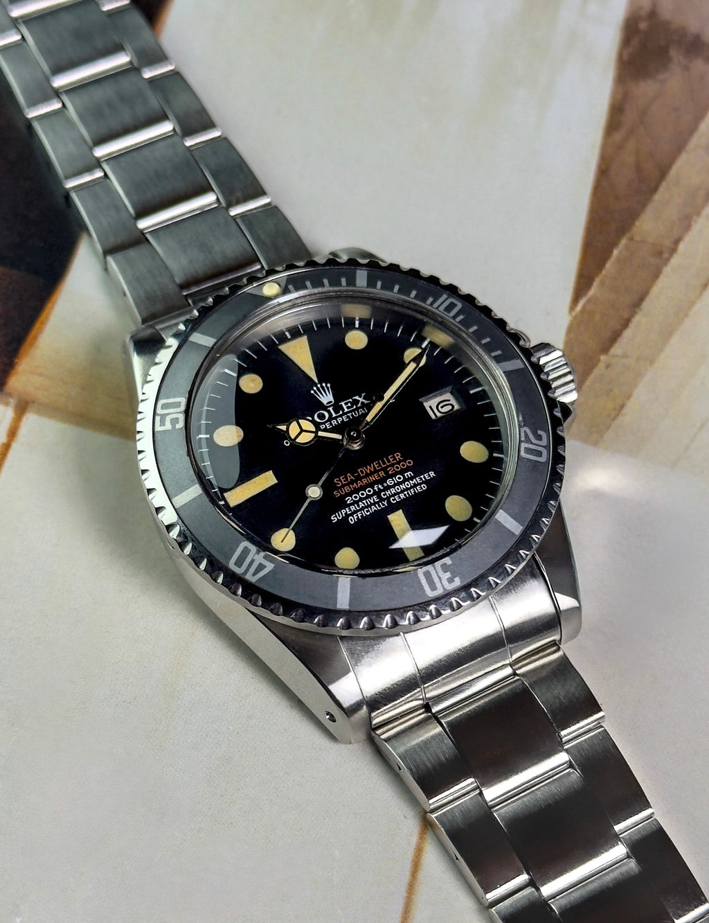 Rolex Sea-Dweller - 1665 Double Red - MK3 Dial 1972