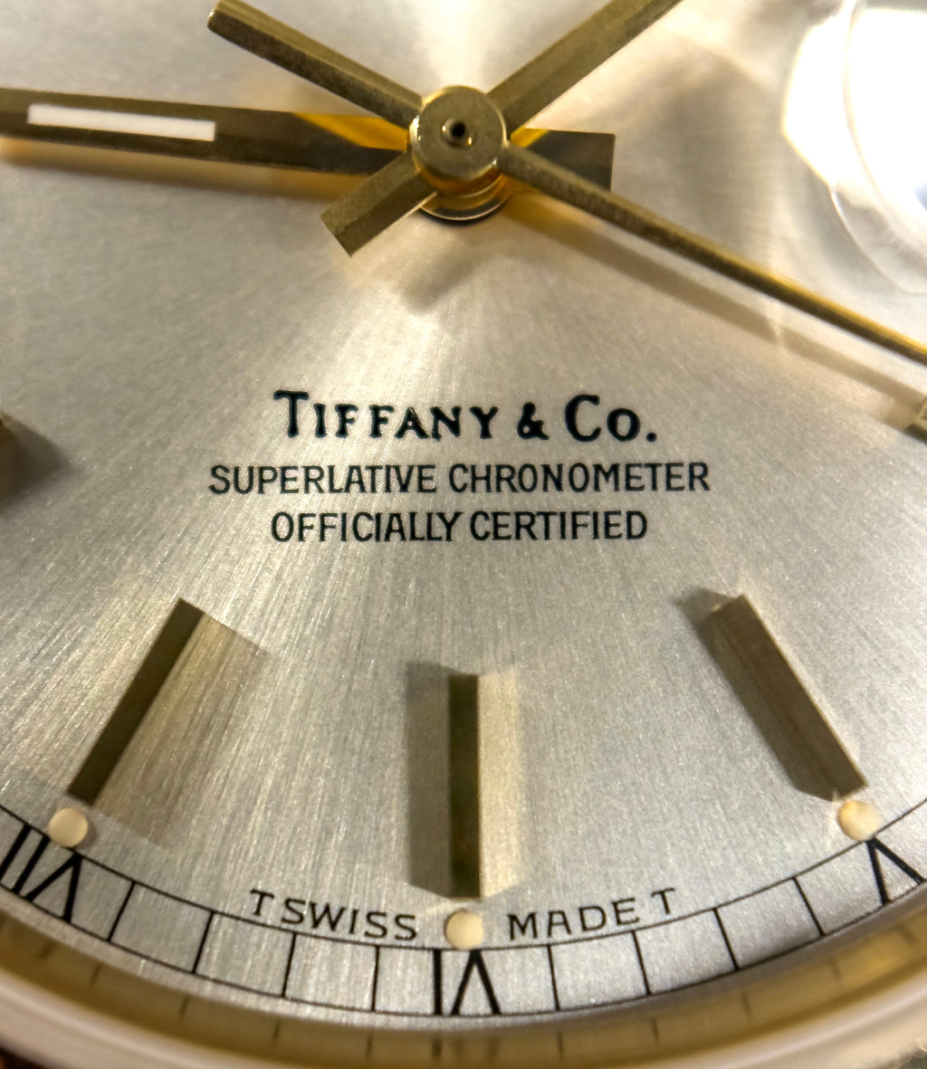 Rolex Day-Date - 18038 Tiffany & Co Signed 1987